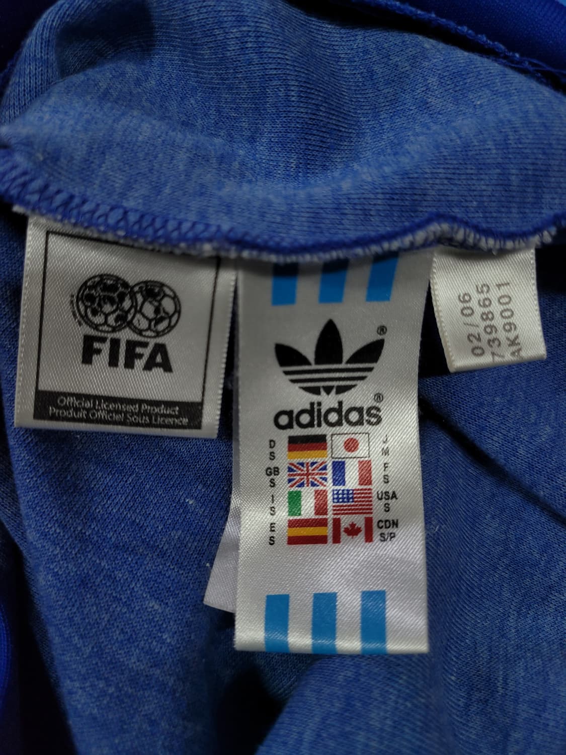 아디다스 불꽃 이탈리아 국대 트랙탑 저지 상품이미지7