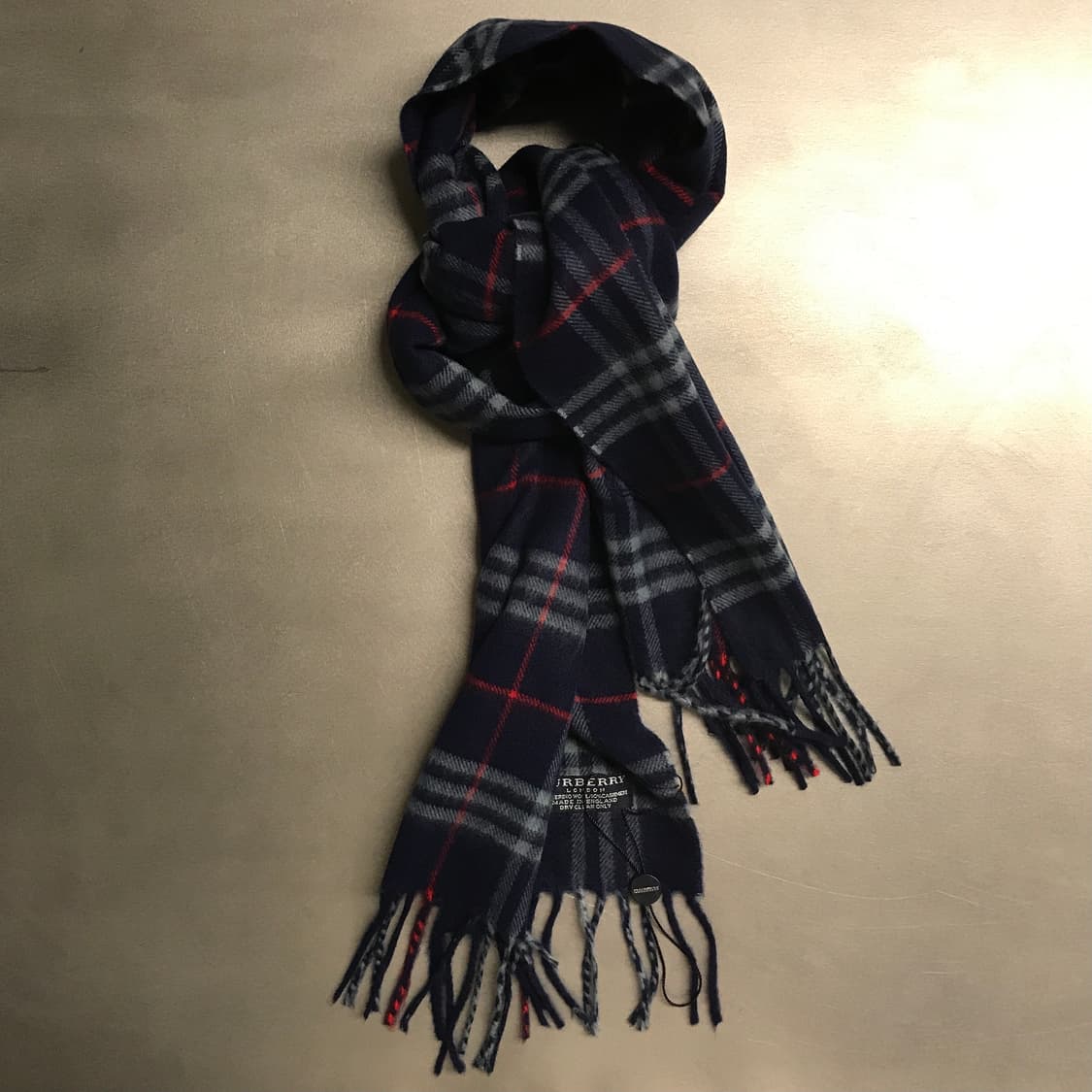 버버리 정품 메리노/캐시미어 혼방 머플러 상품이미지1