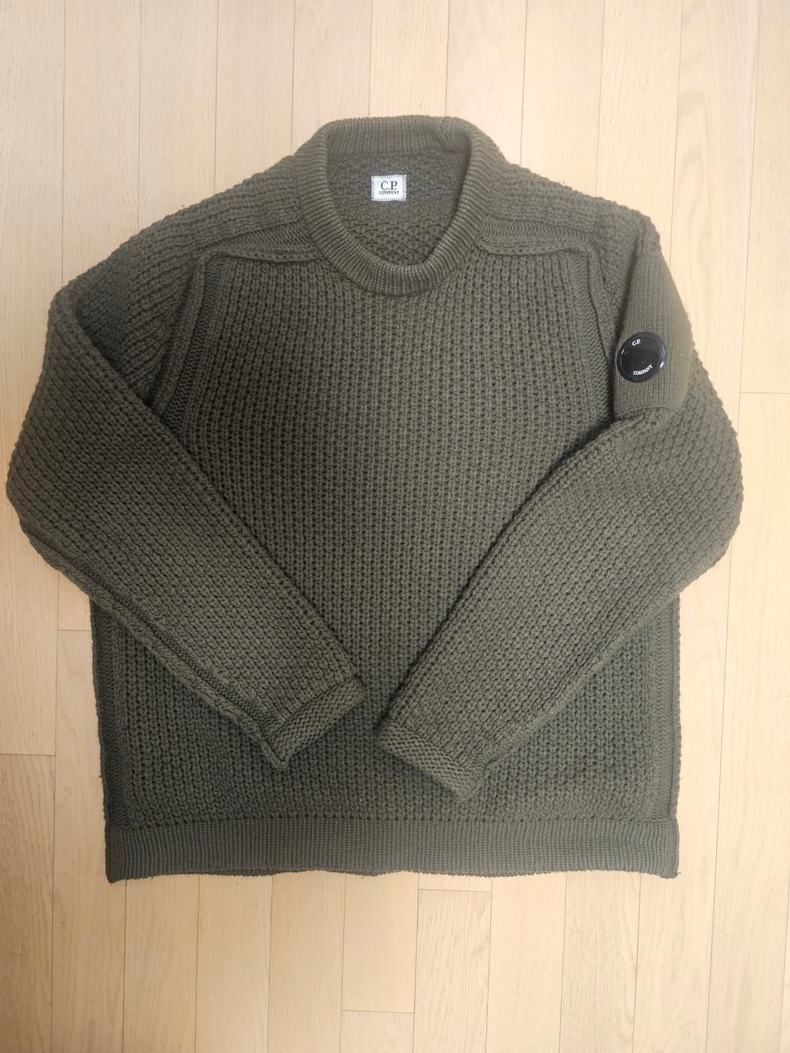 CP컴퍼니 헤비 울 피셔맨 니트 54 상품이미지1