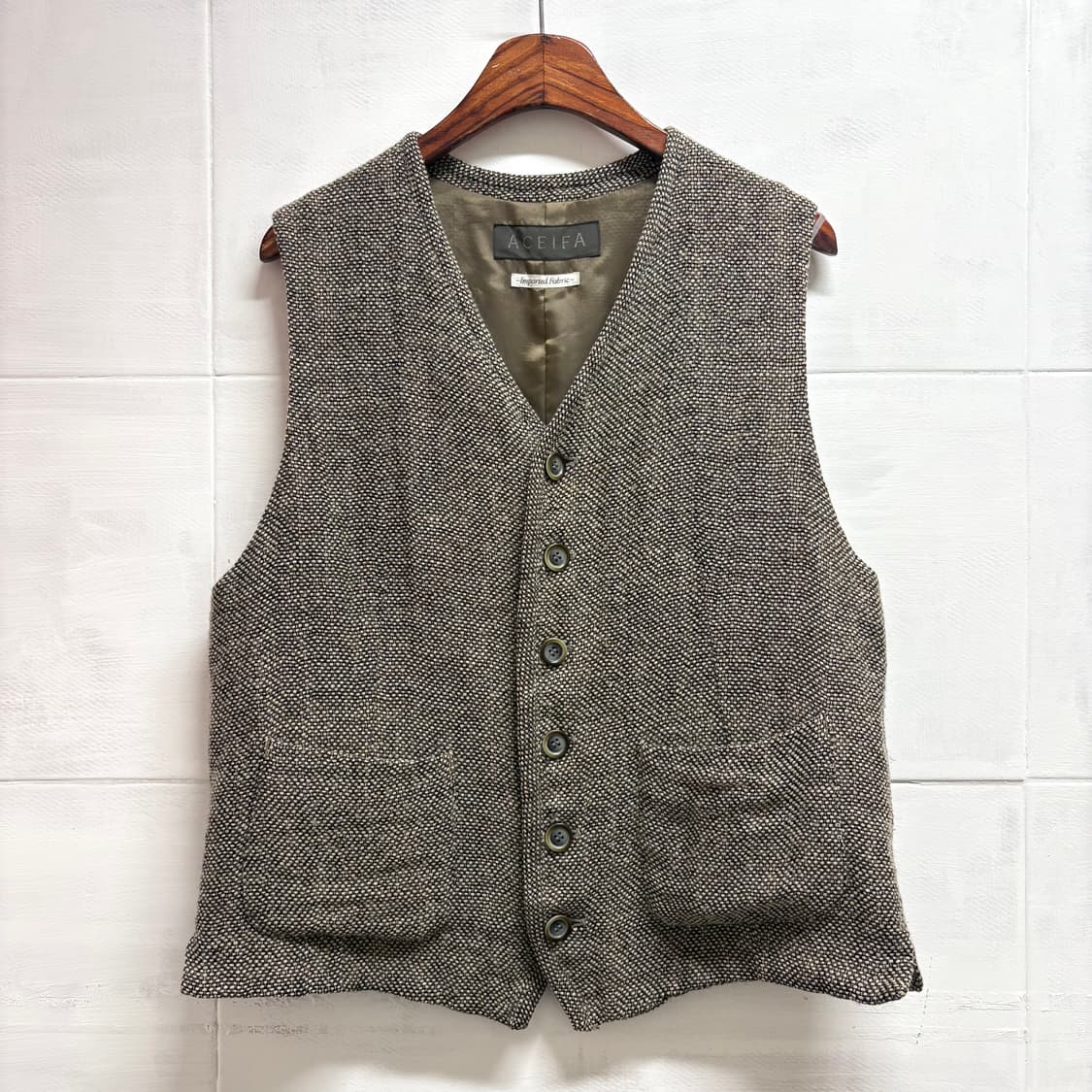 ACEIFA 울 클래식 베스트 Made in JAPAN 상품이미지1