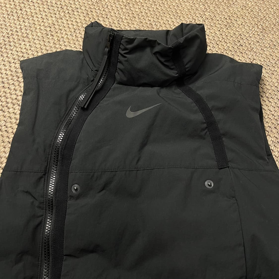 나이키 테크팩 패딩 조끼 블랙 S 상품이미지4