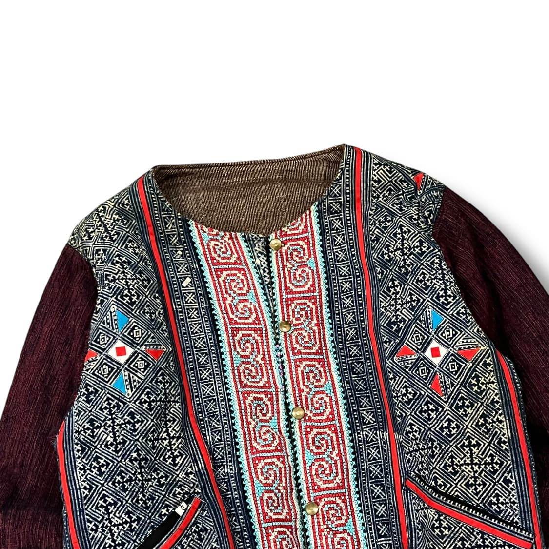  praewa 에스닉 논카라 리버시블 자켓 y14127 상품이미지4