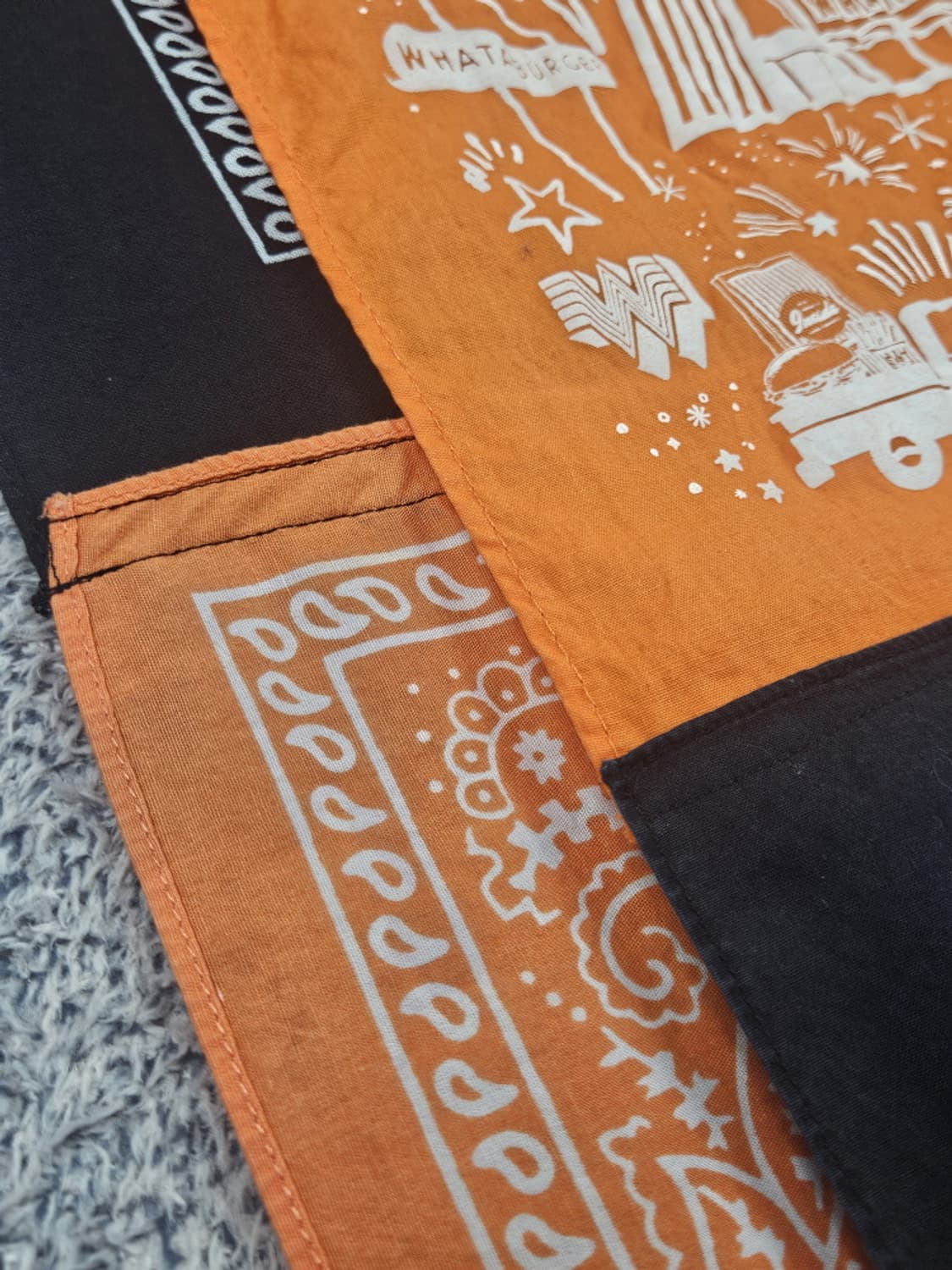 반다나 리워크 커스텀 스카프 머플러 / 10426 상품이미지4