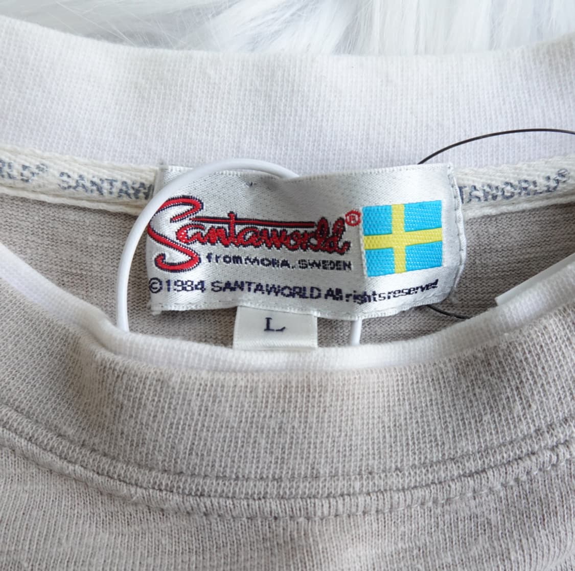 빈티지 SANTAWORLD 롱슬리브 티셔츠 1904 상품이미지5