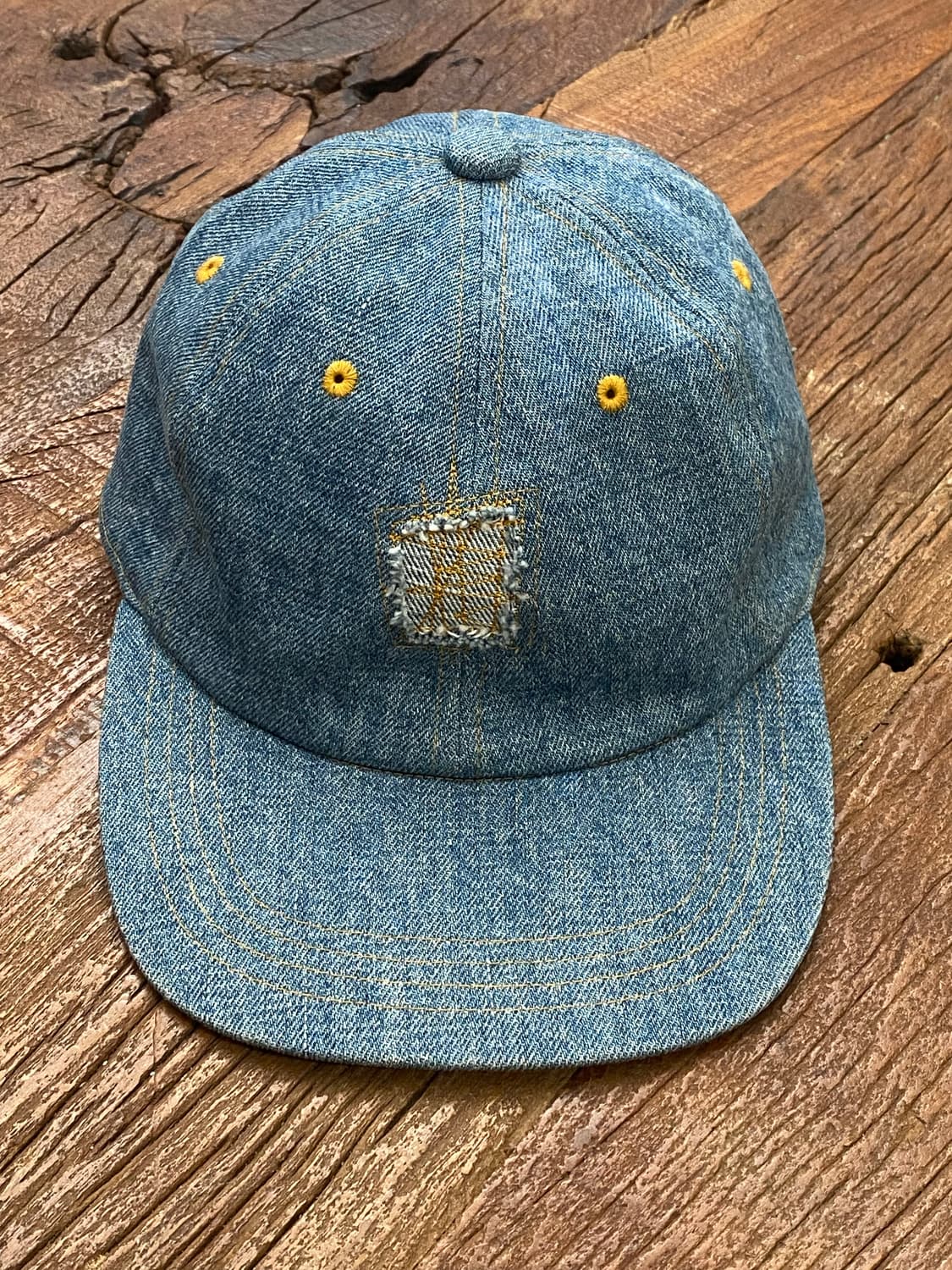 사스콰치패브릭스 6패널 데님캡 상품이미지5