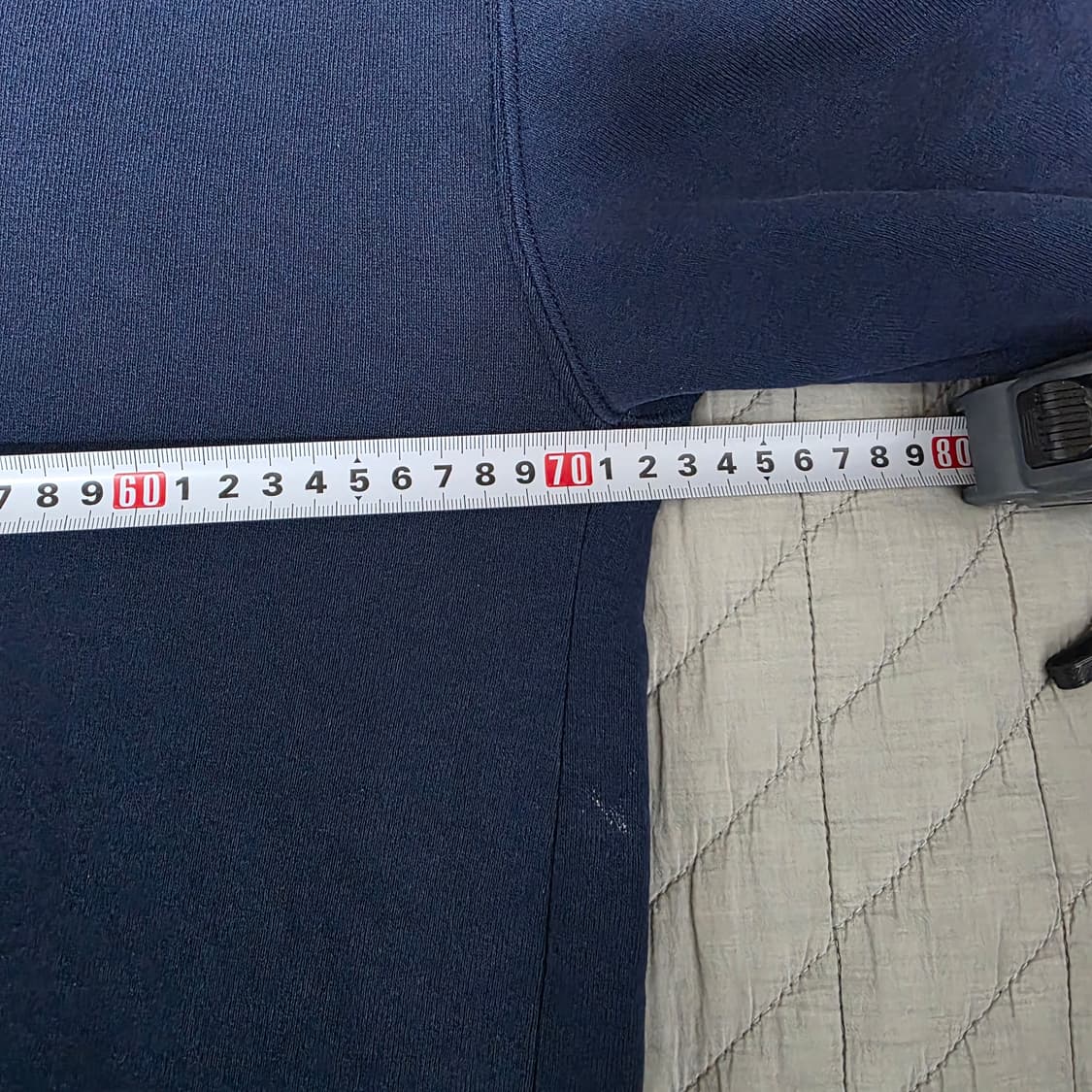 [XXL] 90s USA 빈티지 러셀 애슬레틱 후드집업 네이비 쿨페이드 상품이미지10