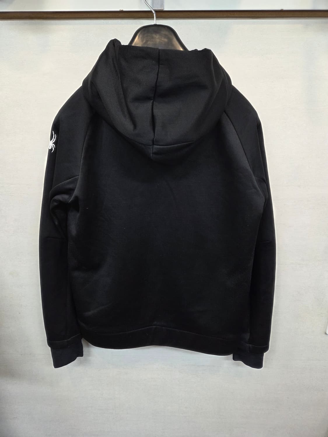 스파이더 체스트 로고 안감기모 기능성 후드집업 m 상품이미지2