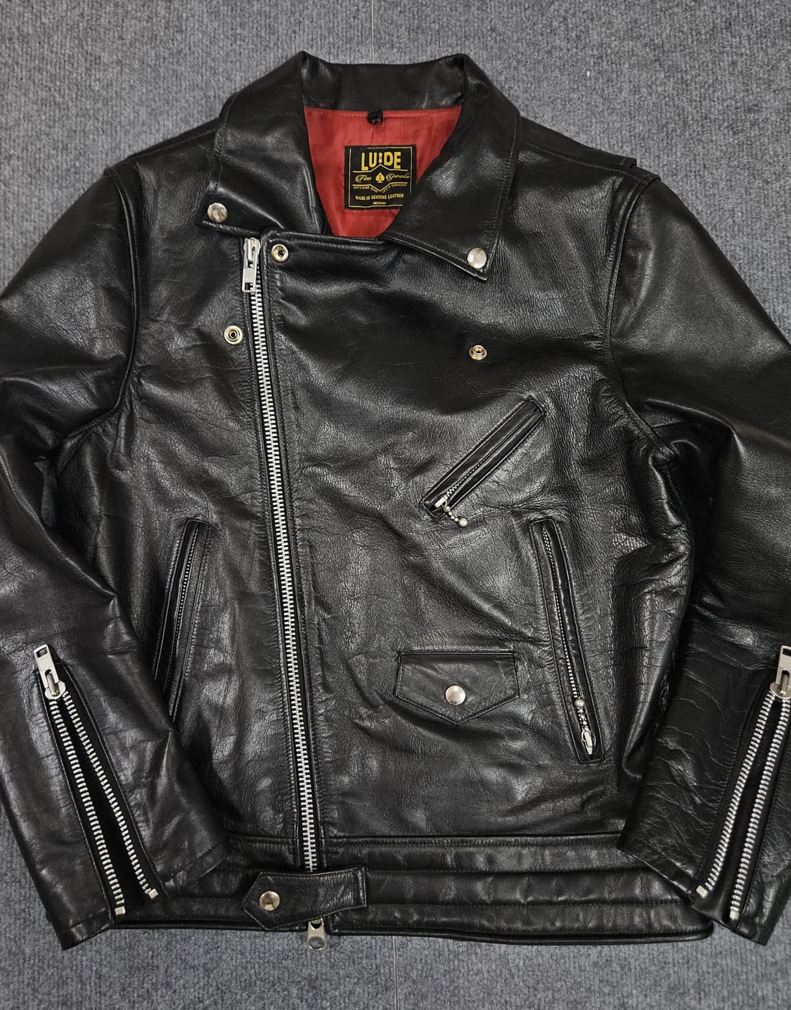 루이드 R.O.D 더블라이더 소가죽 자켓(급처) 상품이미지3