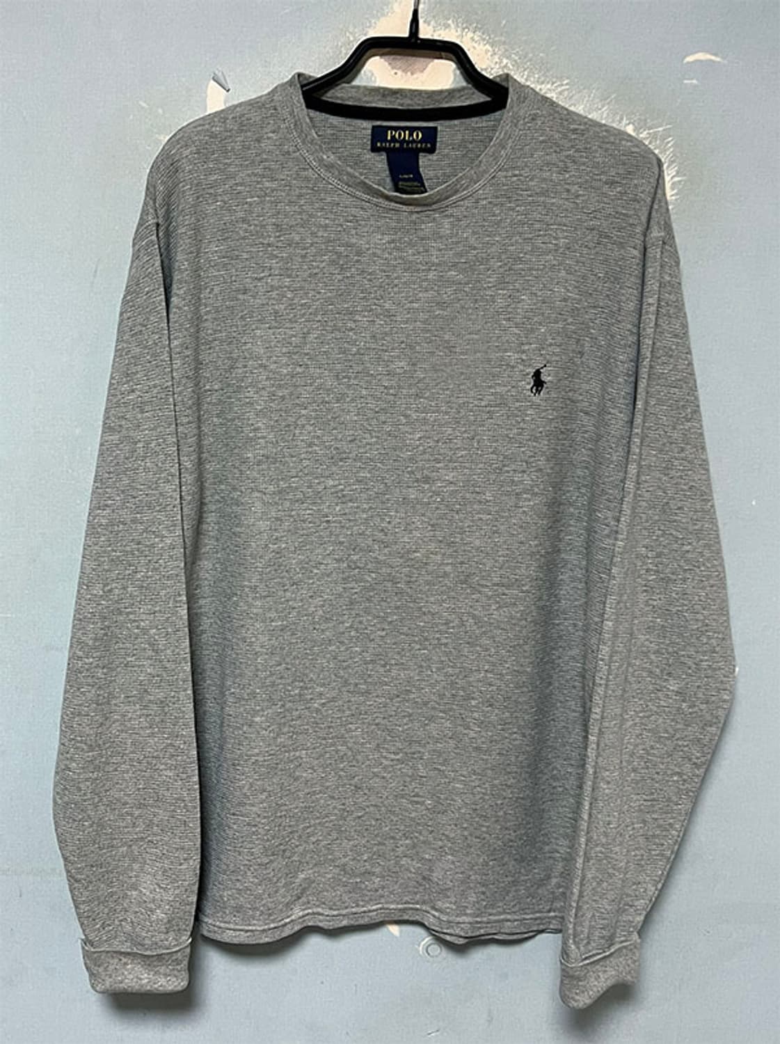 POLO 폴로 남자 와플티 춘추 기본 XL 105 상품이미지1