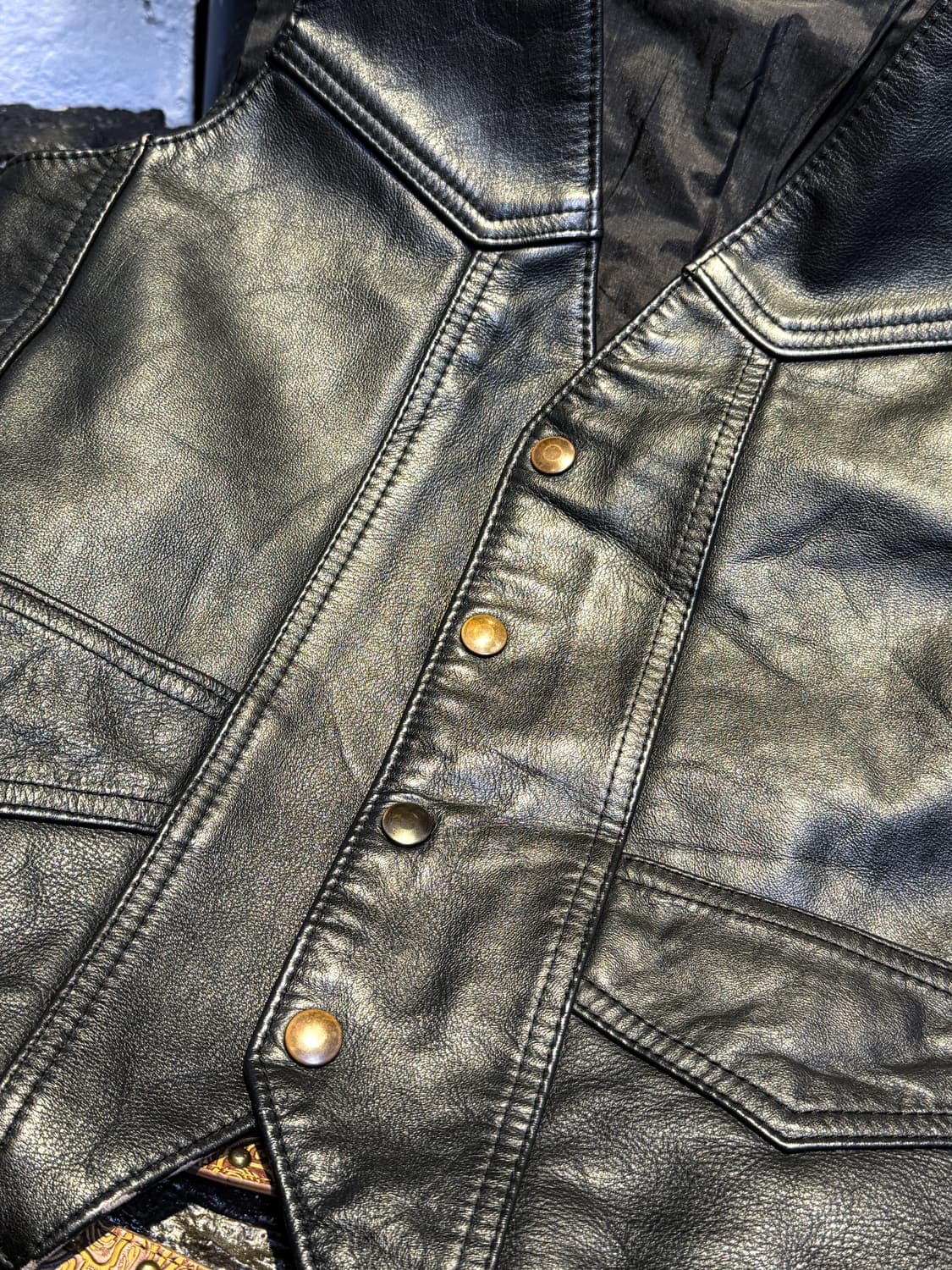 All American Rider – Vintage Leather Ves 상품이미지7