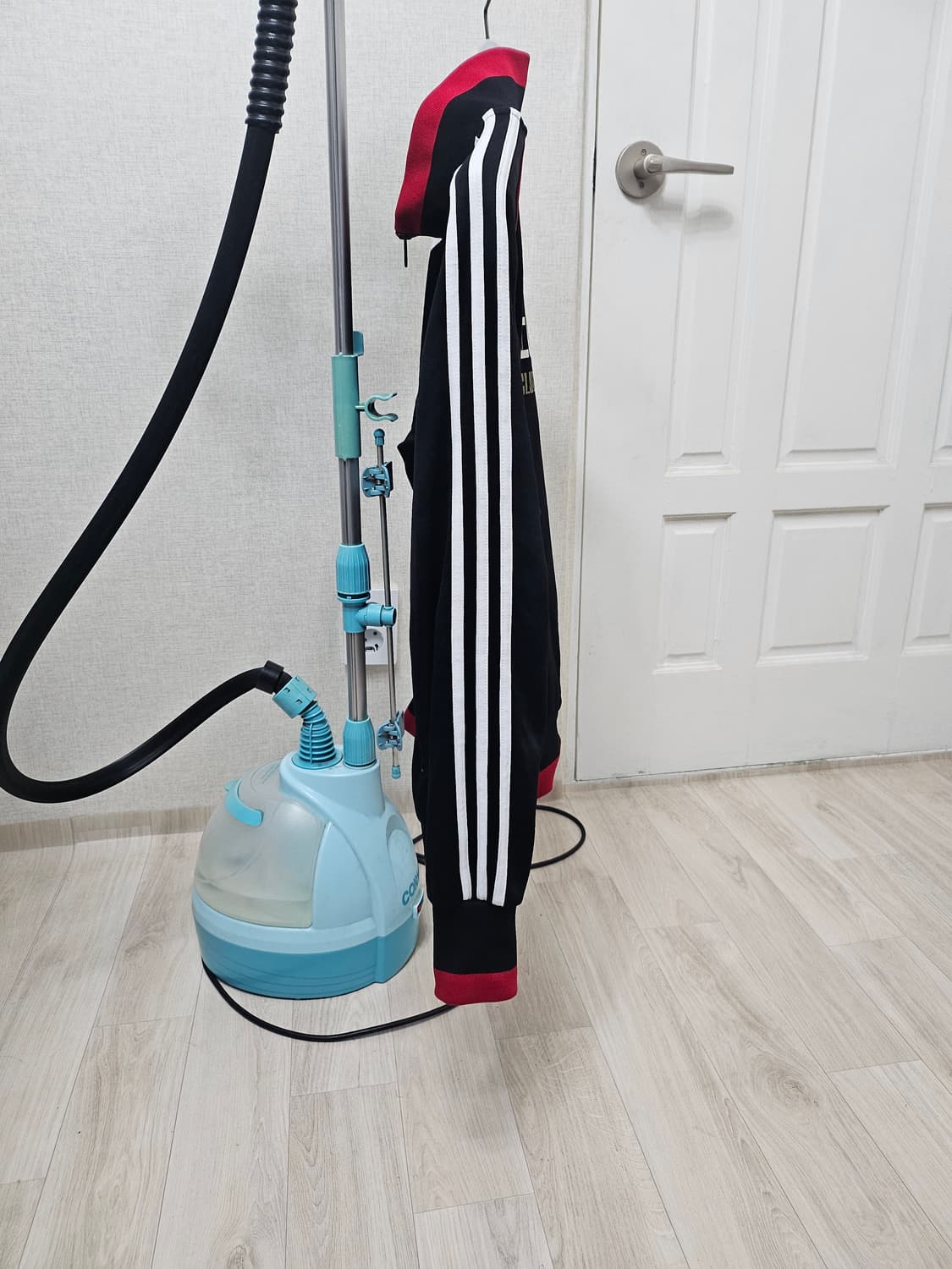 (100)L ☆우주매물☆ 아디다스 FC서울 백로고 [검빨흰] 트랙탑져지 상품이미지4