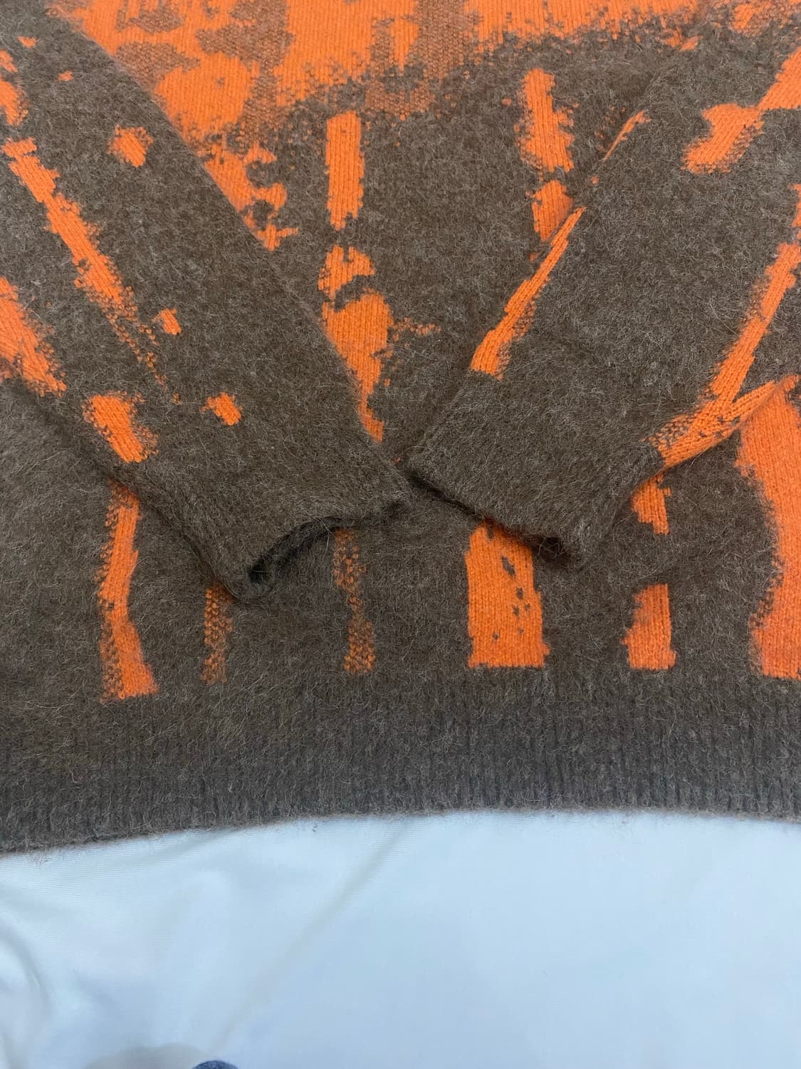 system 시스템 모헤어 니트 매장판 상품이미지4