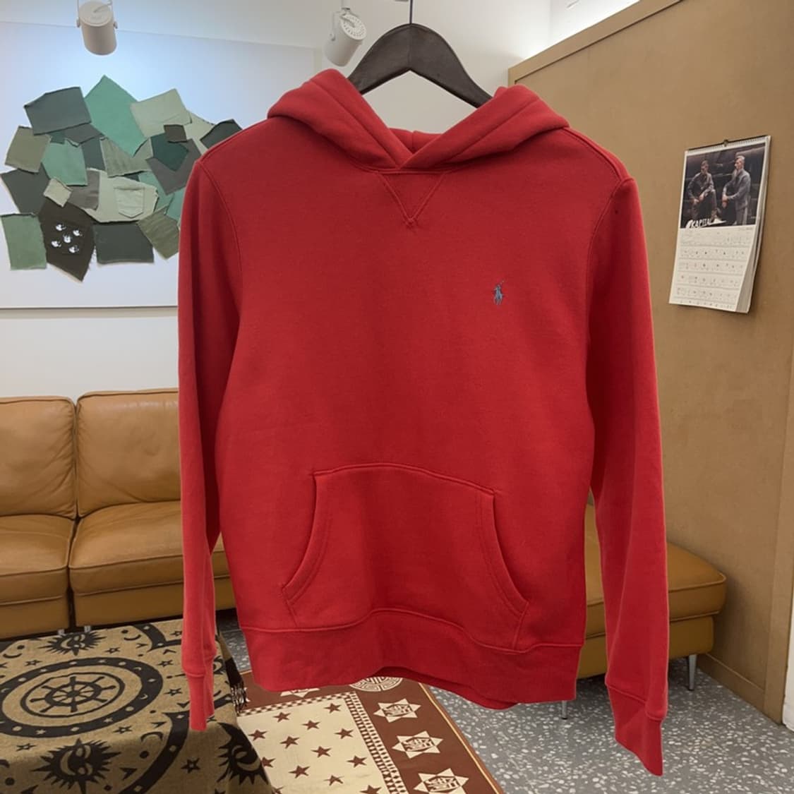 폴로 랄프로렌 레트로 빈티지 약기모 후드티 L C08605 상품이미지3