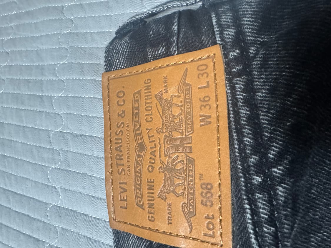 리바이스 568 루즈 카펜터 데님 36/30 상품이미지4