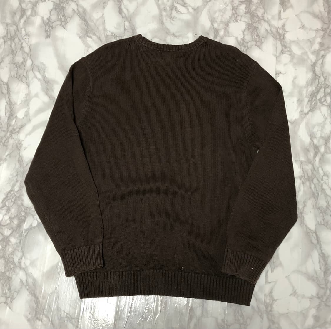 폴로 랄프로렌 니트 라운드 초코브라운 상품이미지2