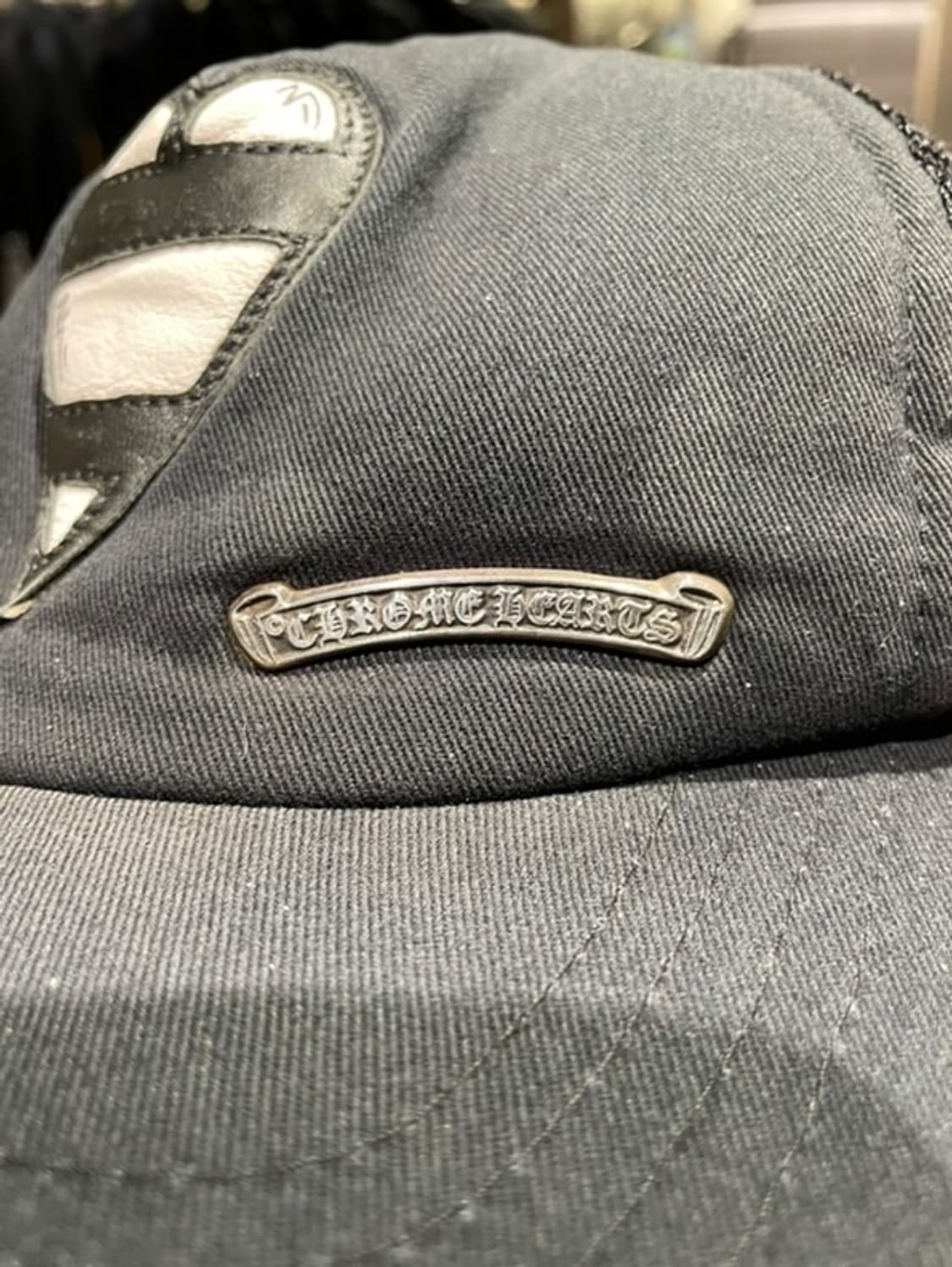 크롬하츠 매티보이 레더 패치 트러커 상품이미지5