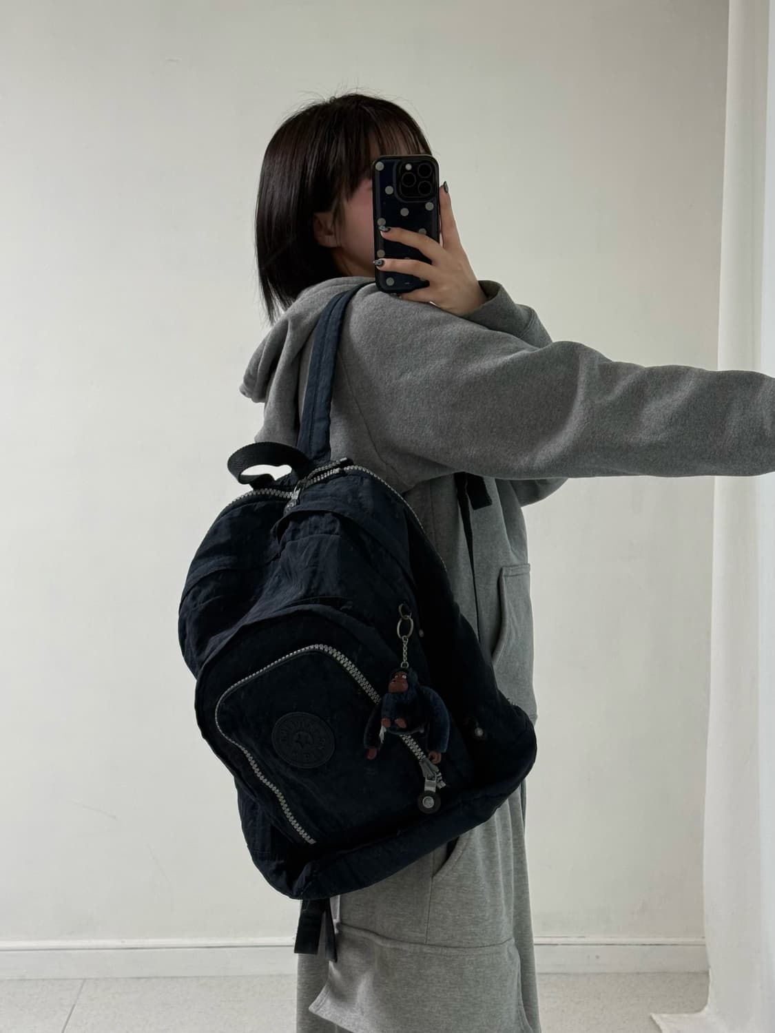 키플링 네이비 백팩 상품이미지2