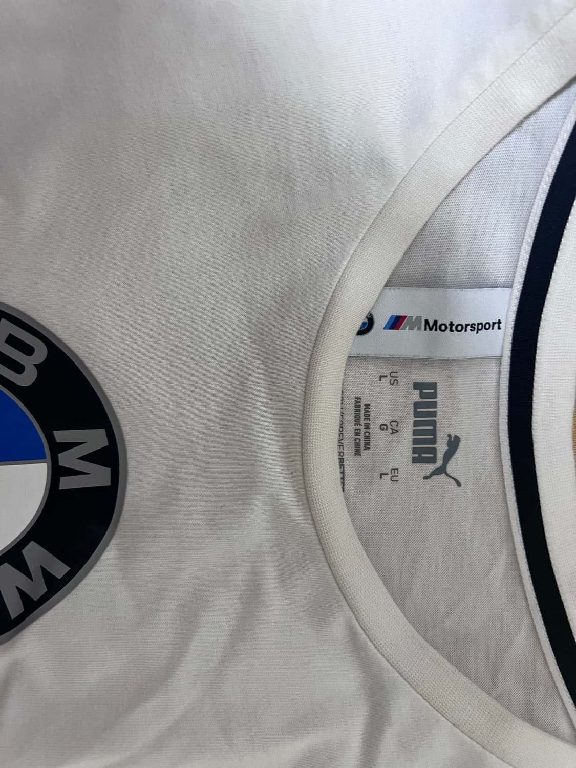 푸마 bmw M시리즈 프로모 티셔츠 상품이미지4