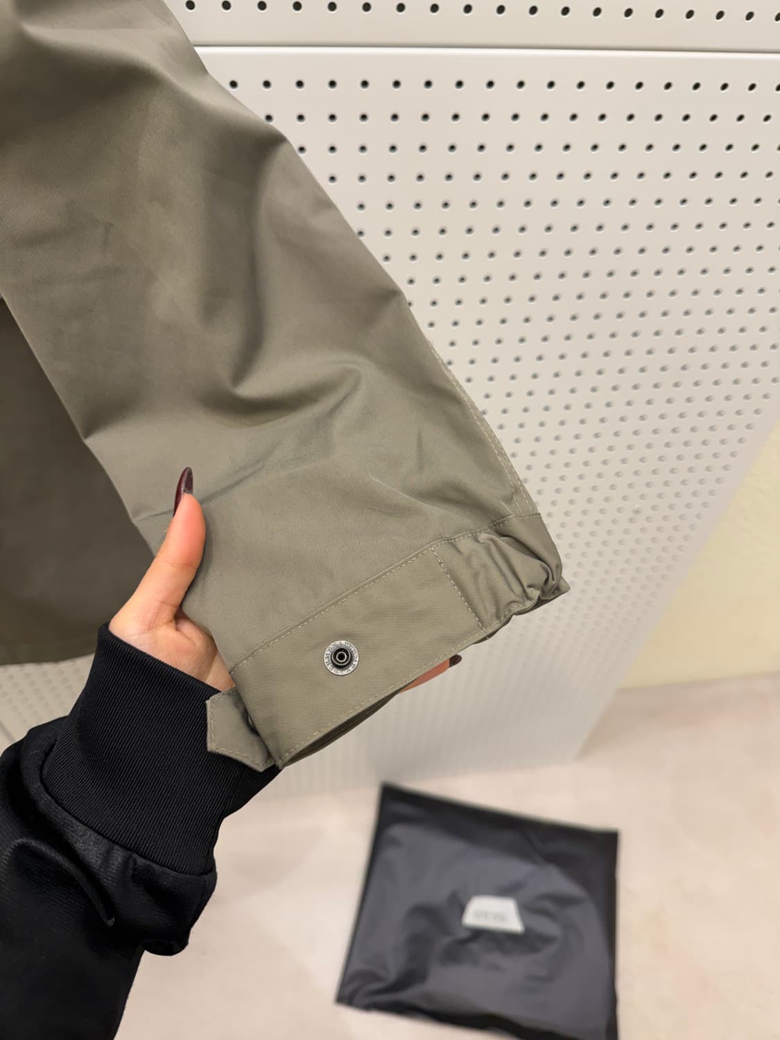 커버낫 카키 피쉬테일 자켓 U1272 상품이미지4