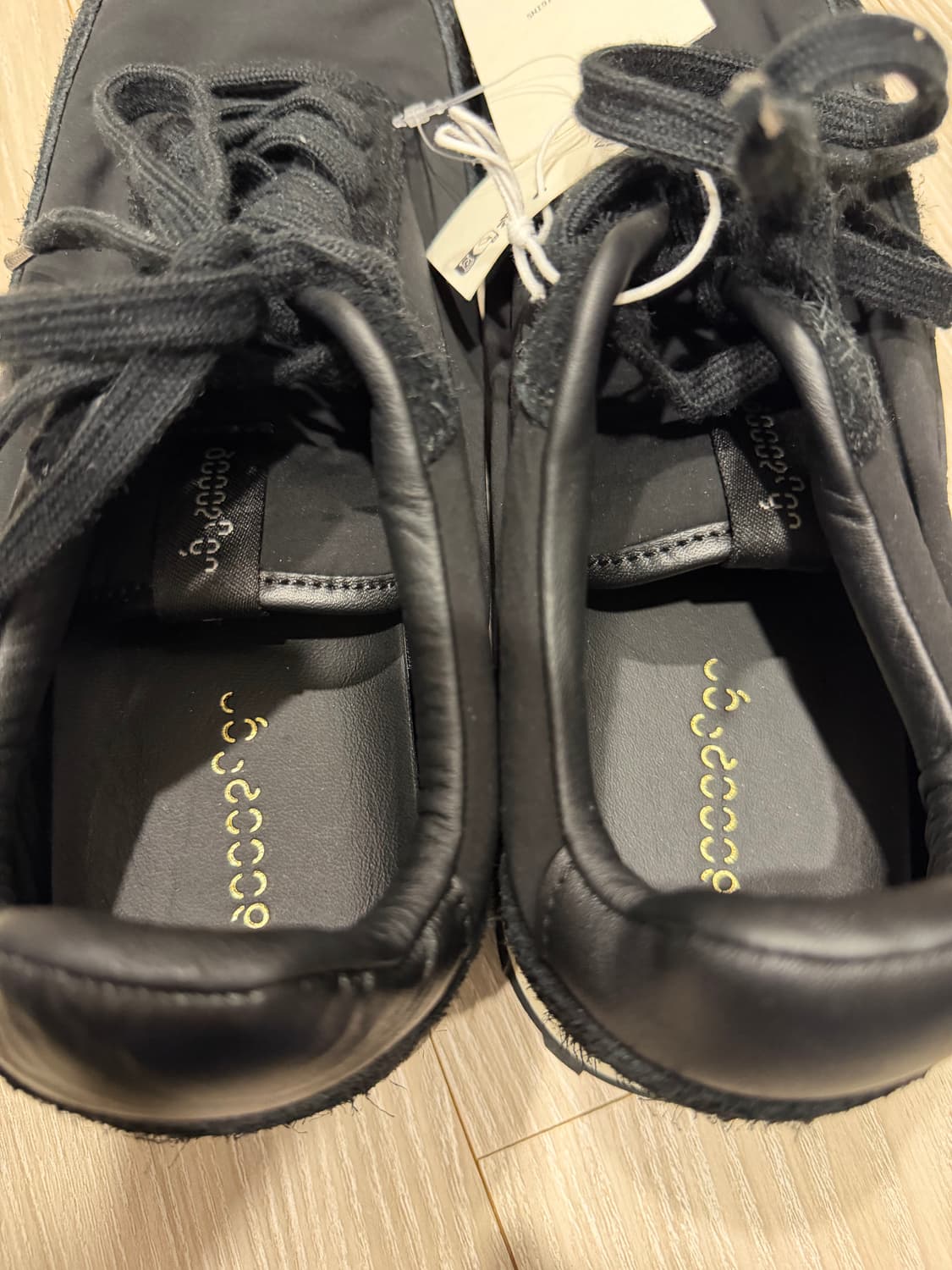 자라 오리진 블랙 스웨이드 나일론 슈즈 상품이미지3