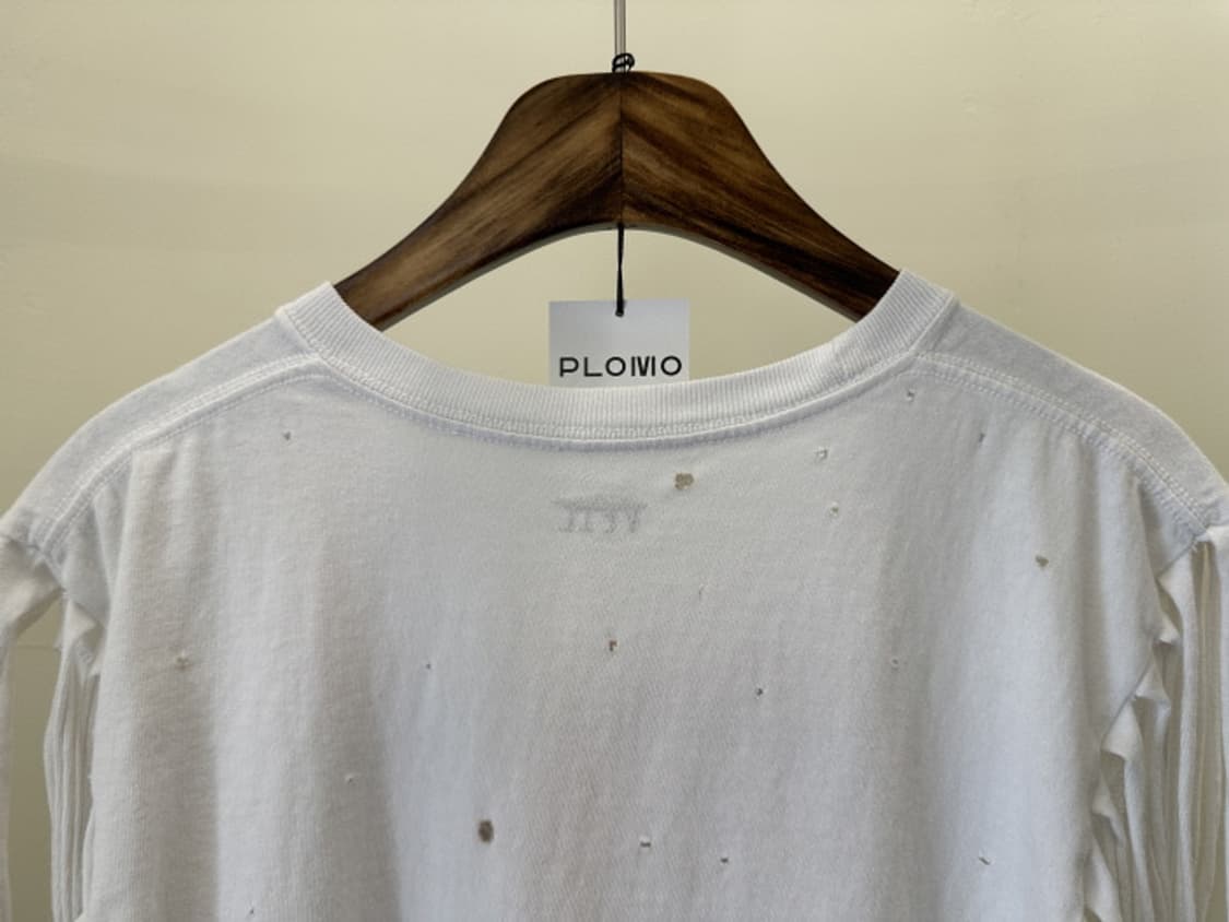 Plomo rework 프린지 데미지 반팔 (M) 상품이미지4