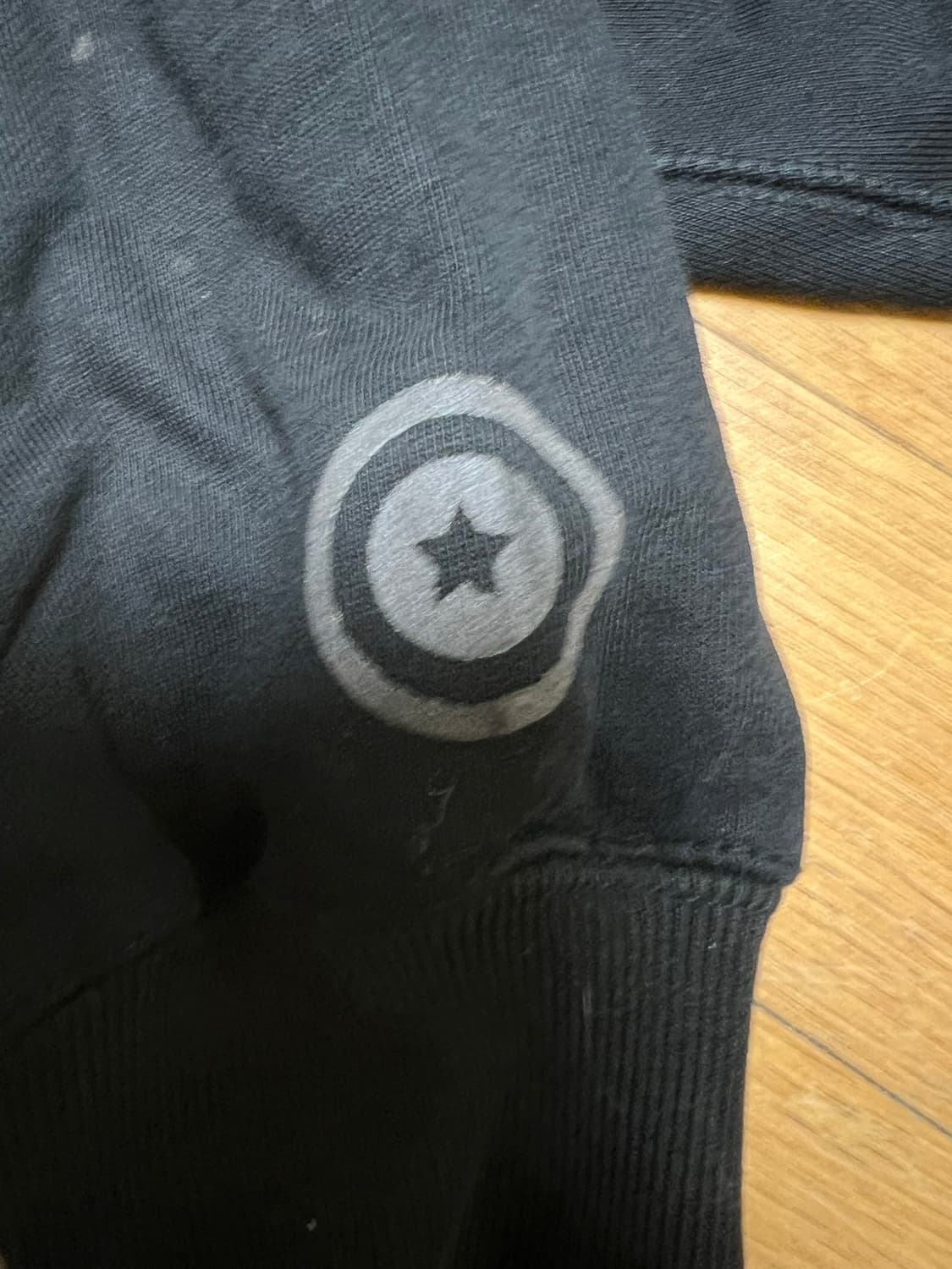 베이프 샤크 후드 블랙 집업 상품이미지3