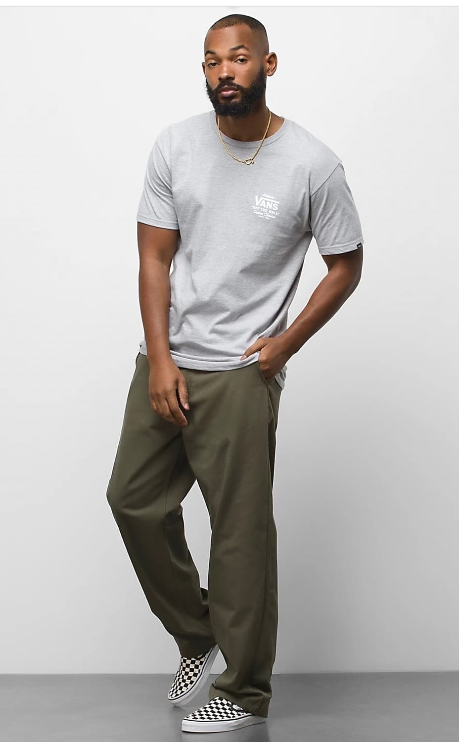 [32] Vans 반스 어센틱 치노 루즈핏 스케이터 상품이미지5