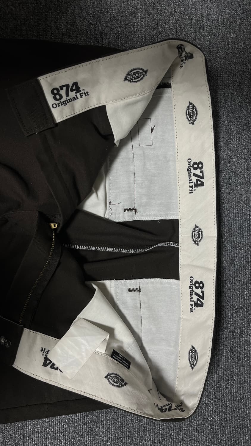 디키즈 874 브라운 34x32 상품이미지2