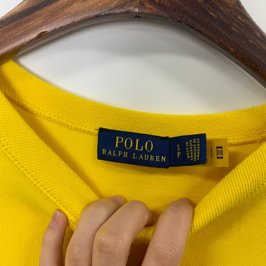 폴로 랄프로렌 신형 옐로우 맨투맨 상품이미지6