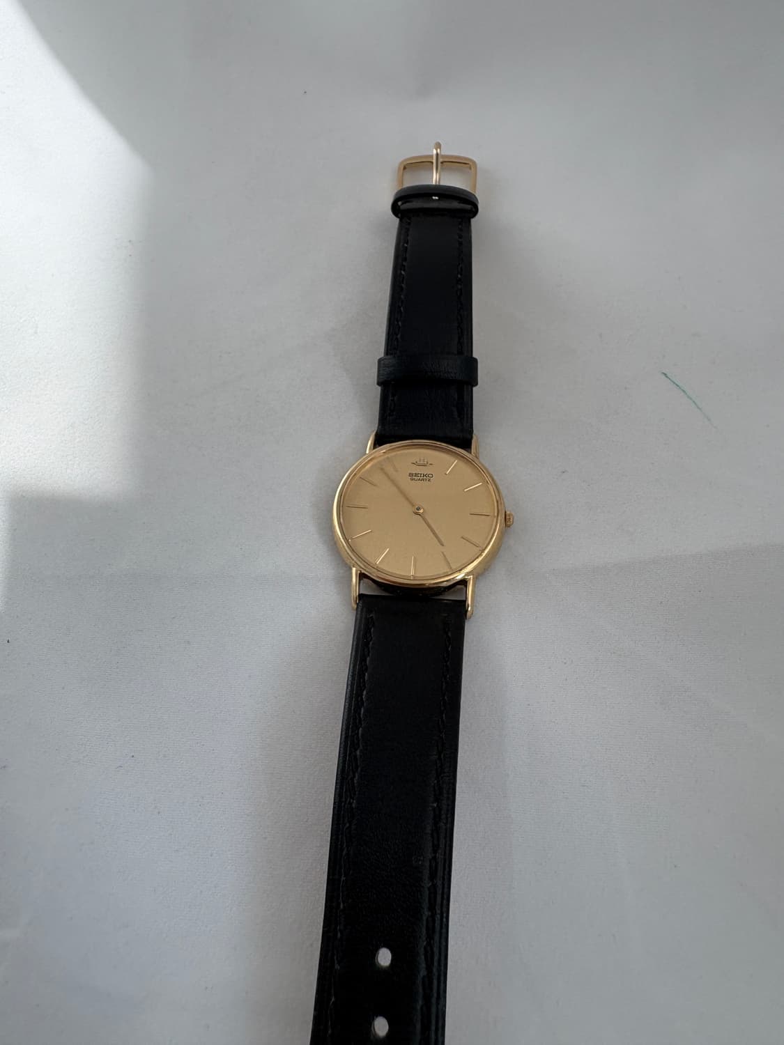 세이코 쿼츠 금장 클래식 쿼츠 시계 5Y30-7060 상품이미지4