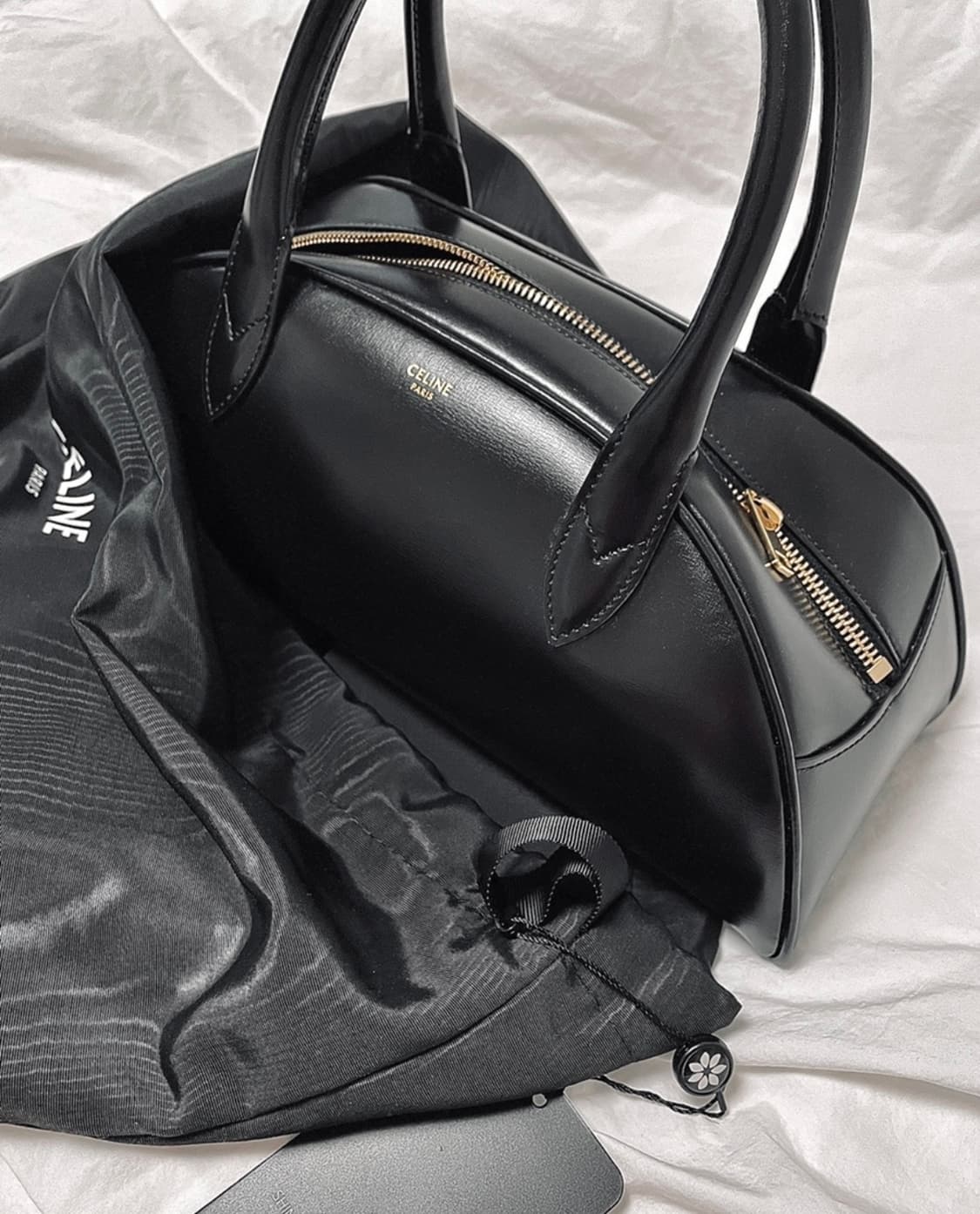 셀린느 테켈백 블랙 차정원 상품이미지2