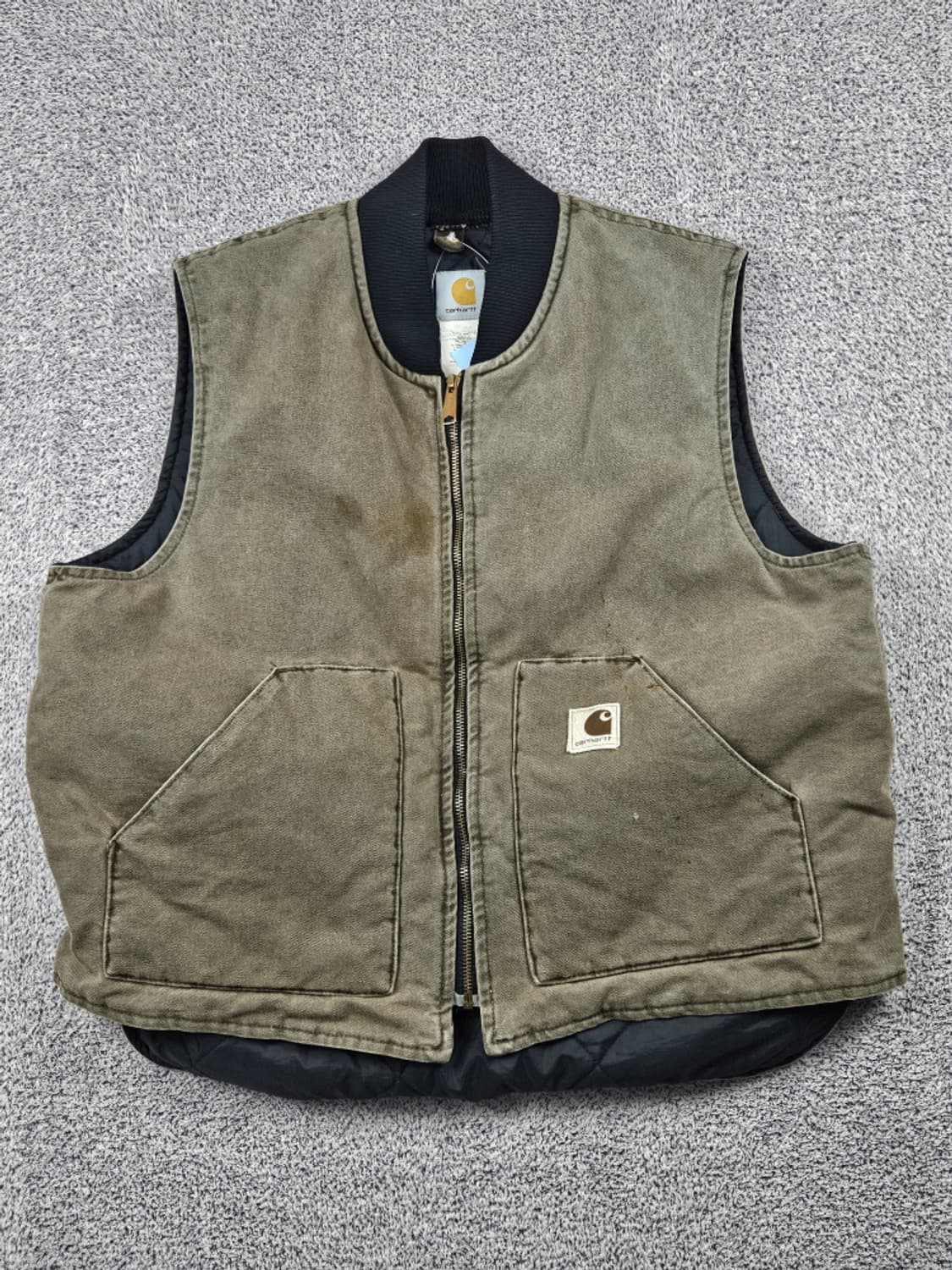 칼하트 V02 덕 캔버스 워크 베스트 ( XL ) / 10353 상품이미지1