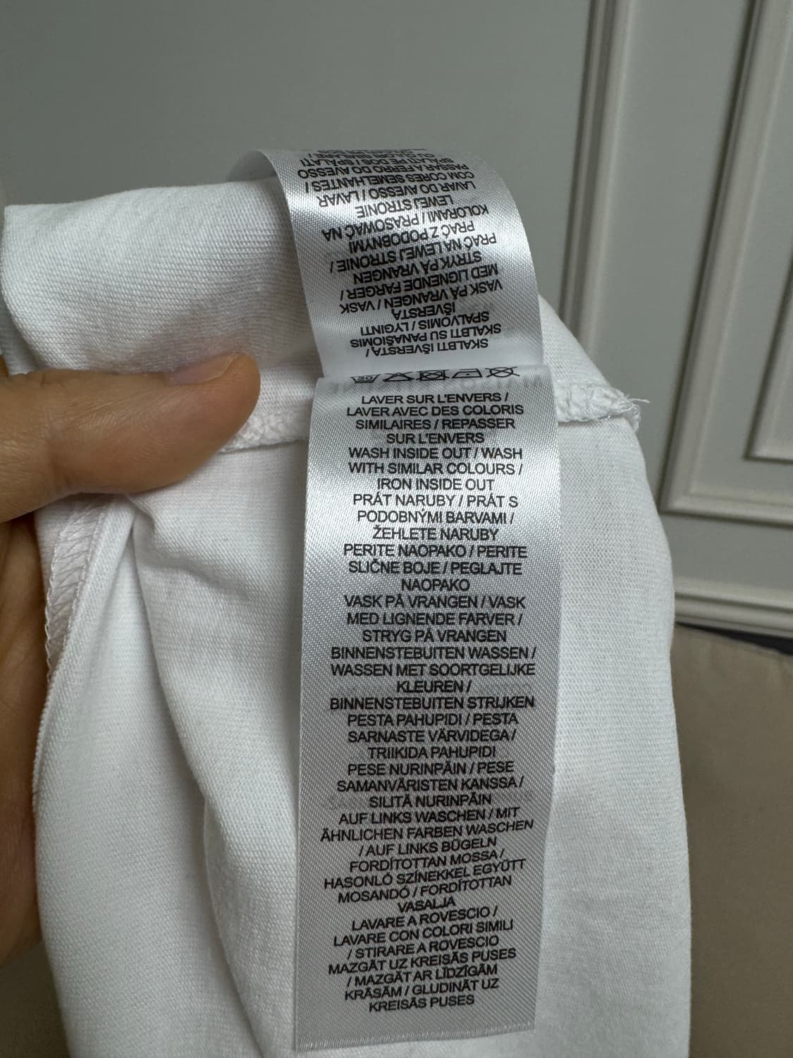 메종 키츠네 폭스 반팔티 m 새상품 큐알택 상품이미지8