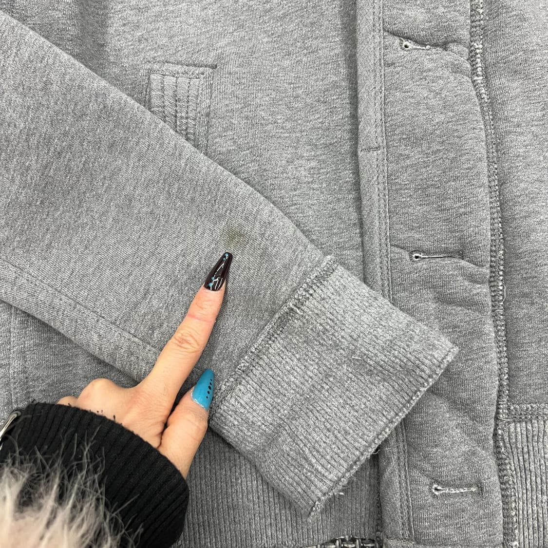 아베크롬비 그레이 집업 상품이미지5