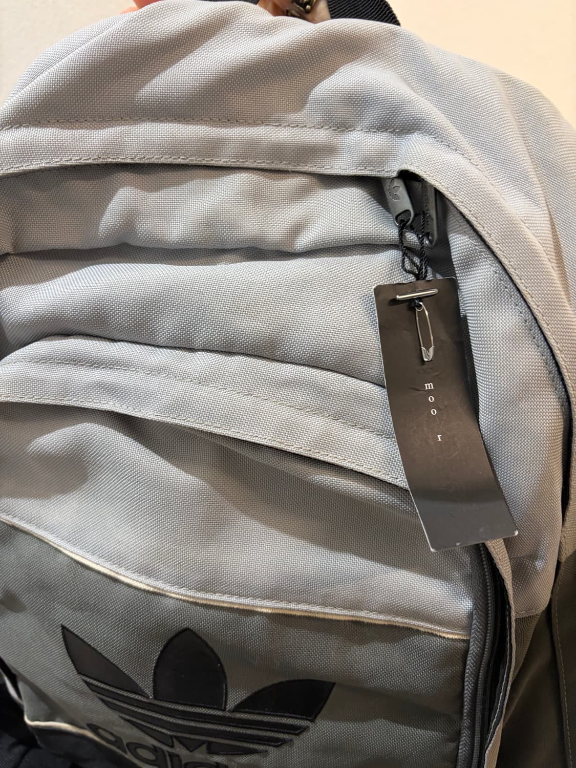 Adidas Originals Grey Logo Backpack 상품이미지6