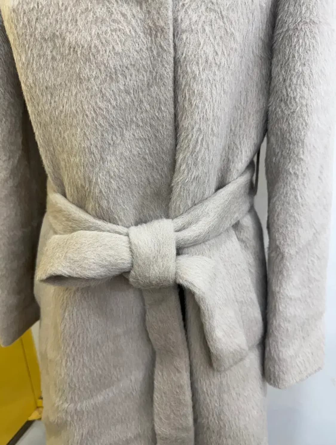 ISABEY 알파카 폭스퍼 후드코트 상품이미지4