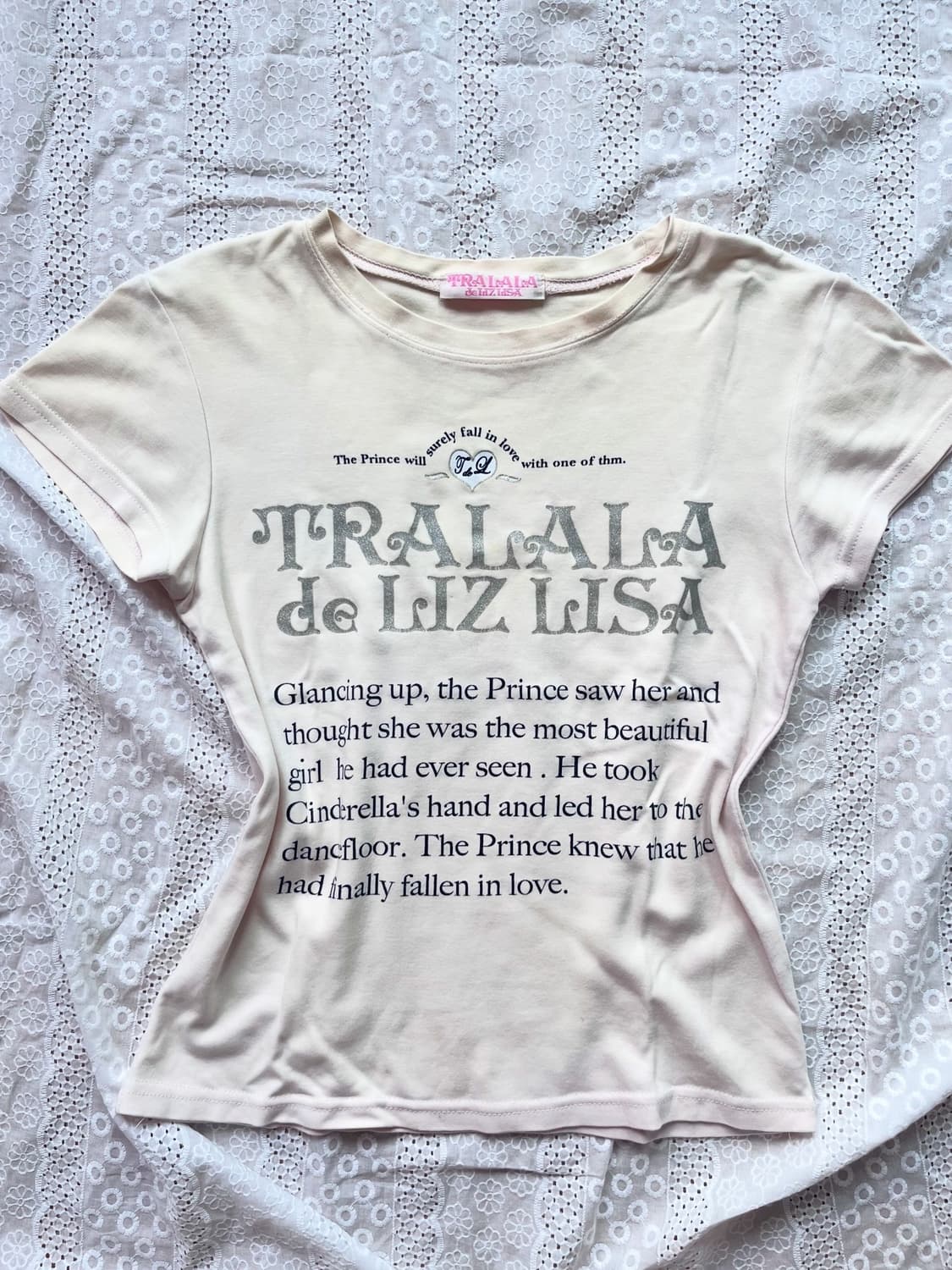 TRALALA Silver printed short sleeve 상품이미지1