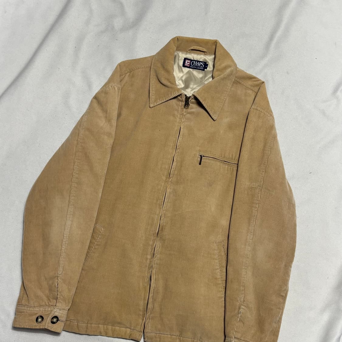 L 챕스랄프로렌 베이지 코듀로이 블루종 자켓 상품이미지1