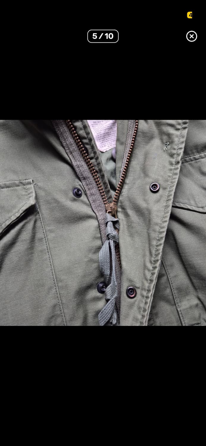 70s 오리지널 m-65 필드자켓 상품이미지5