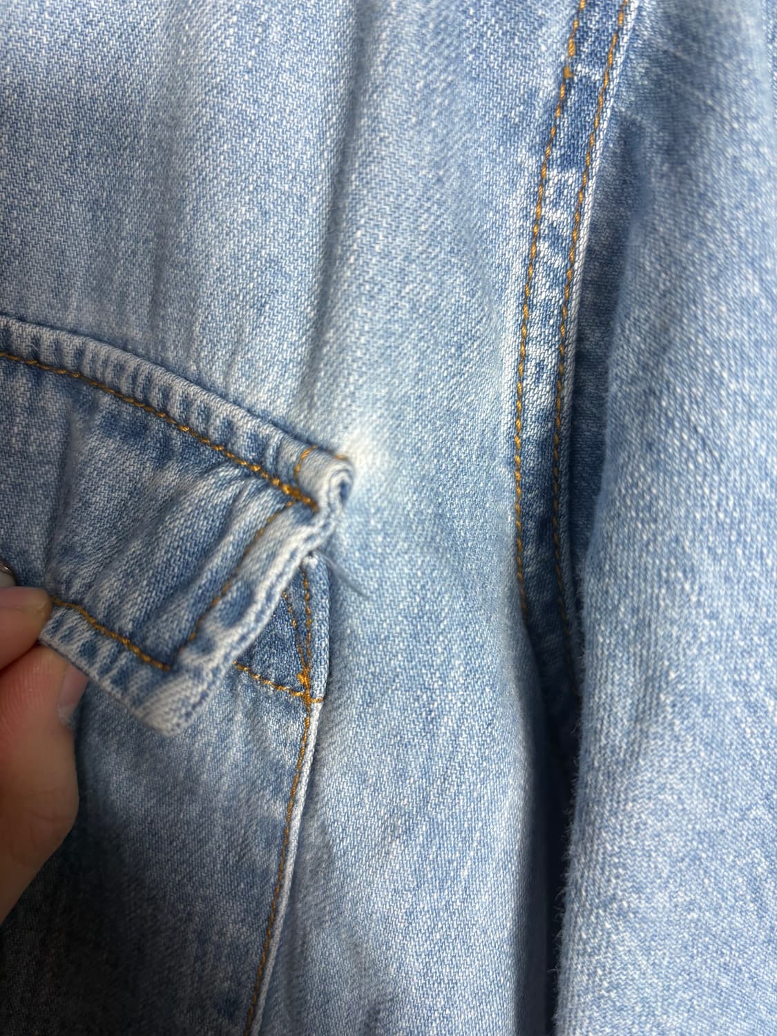 리바이스 웨스턴 데님 셔츠 상품이미지8