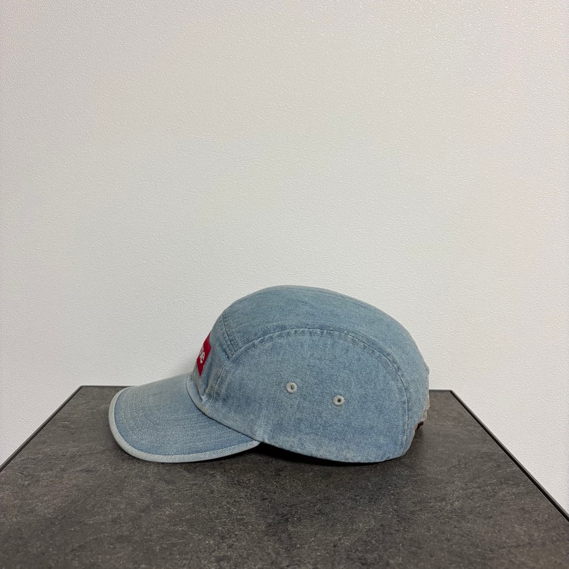 (OS) 슈프림 박스로고 캠프캡 모자 21SS 워시드 데님 상품이미지3