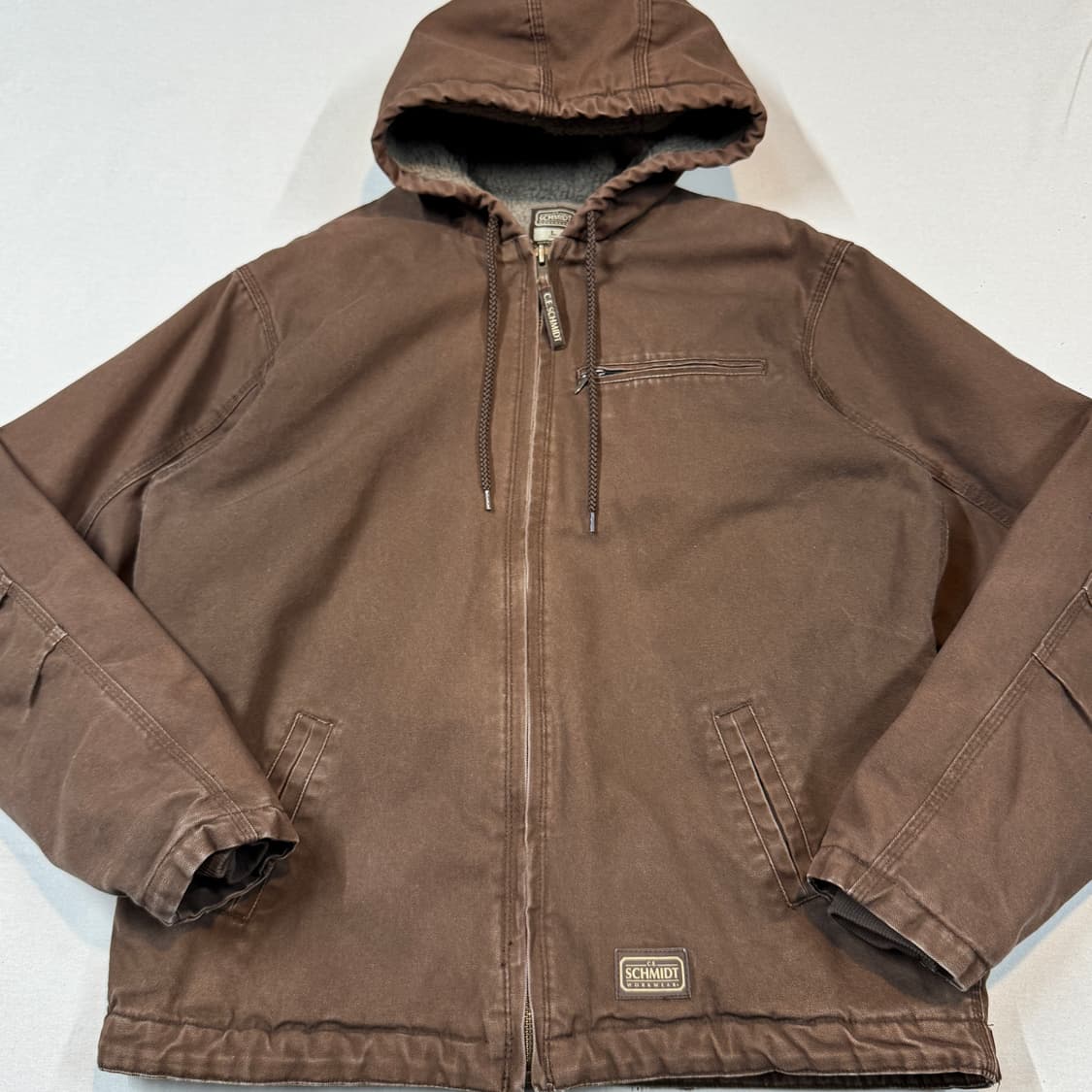 L) SCHMIDT 슈미트 워크웨어 액티브 자켓 브라운 상품이미지2