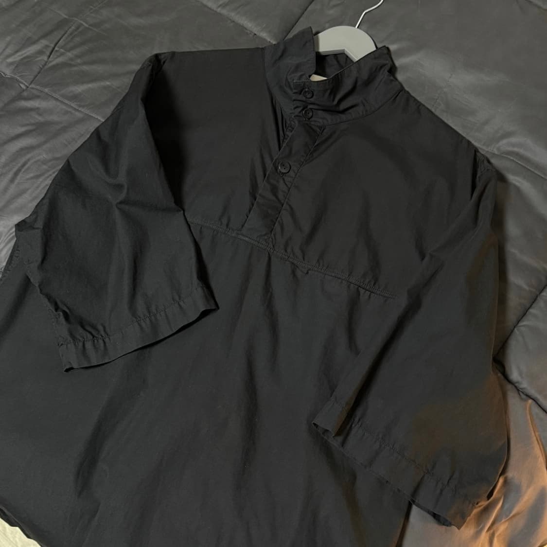 르메르 22SS 바뢰즈 셔츠 블랙 46 상품이미지2