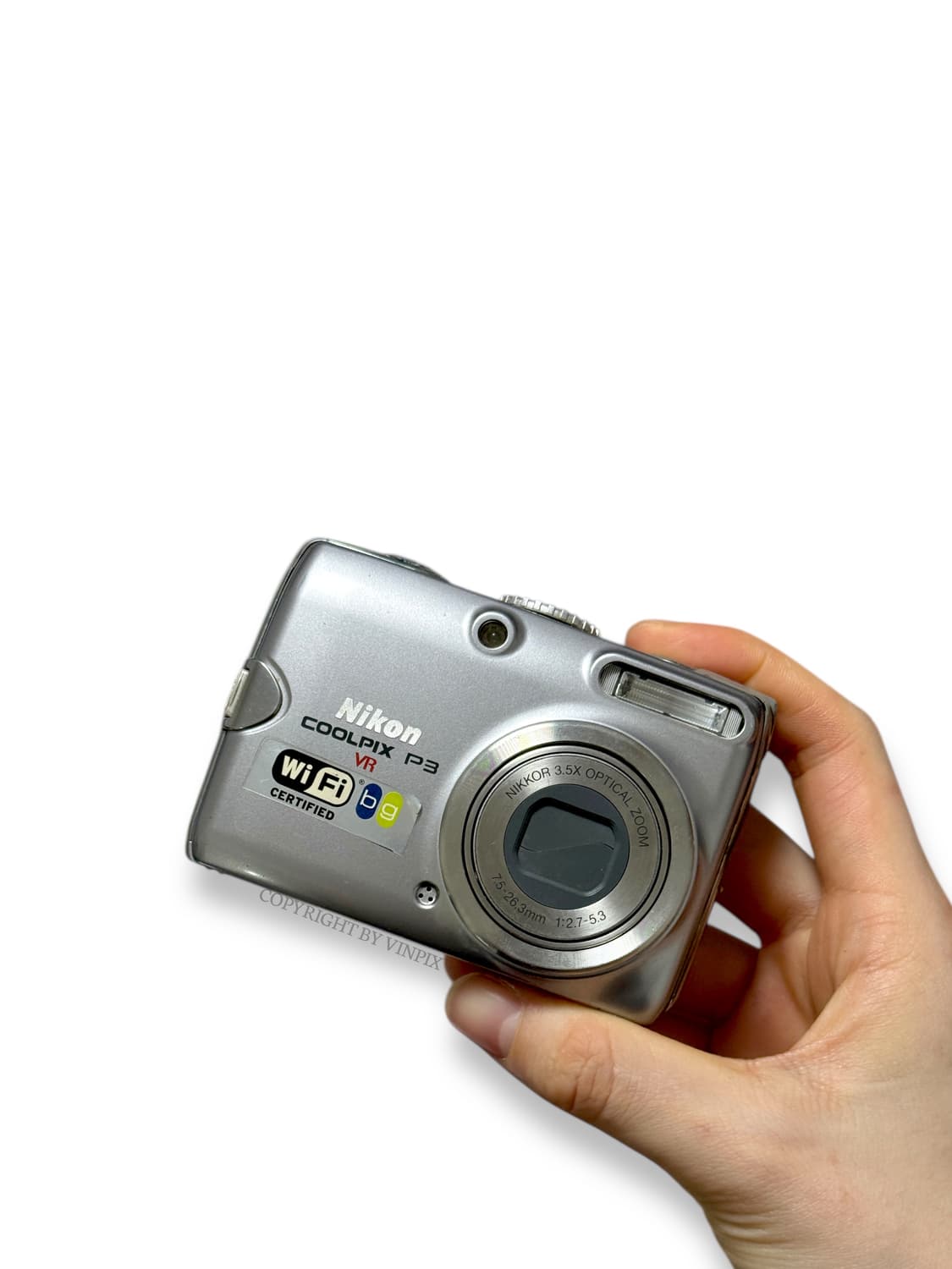 니콘 쿨픽스 P3(coolpix p3) 빈티지 디지털 카메라 디카 상품이미지9