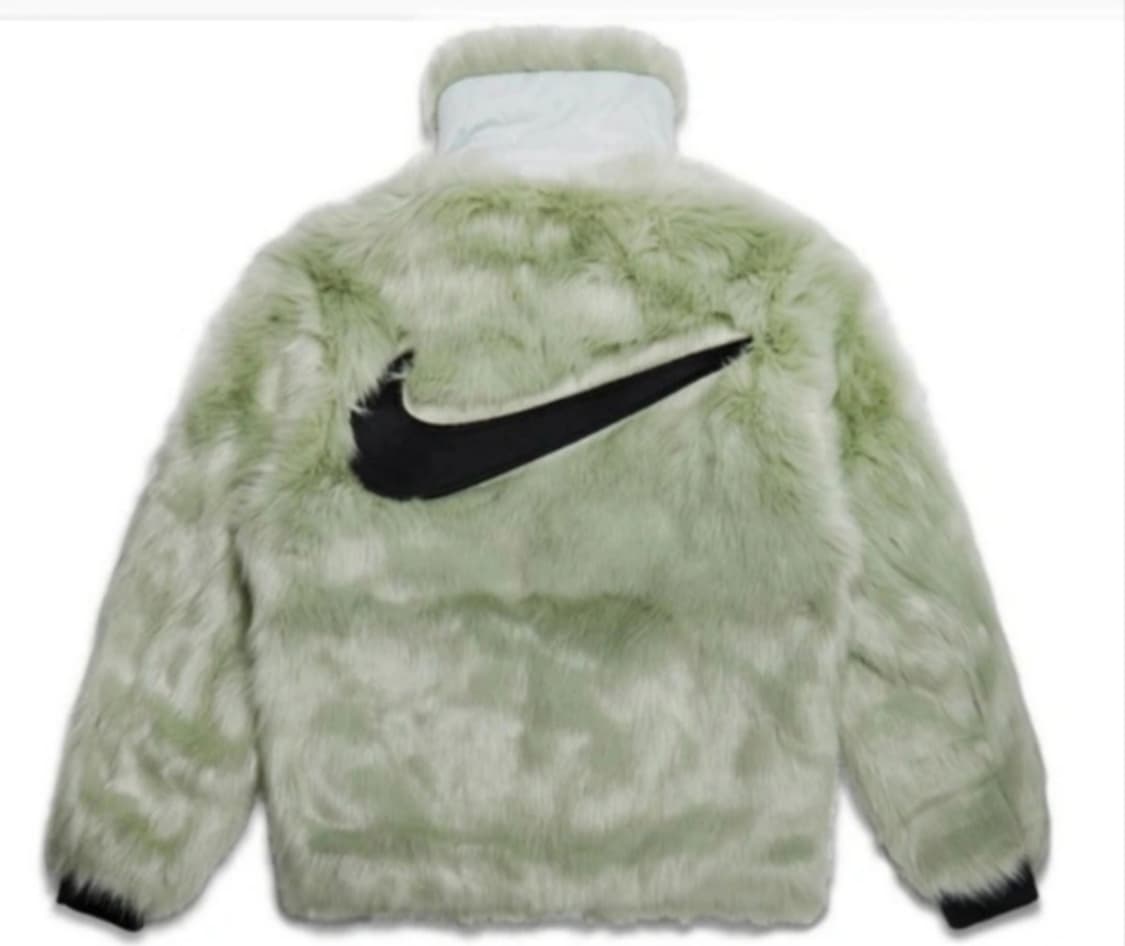 나이키x엠부쉬 리버시블 퍼 포우 퍼 자켓 L 상품이미지2