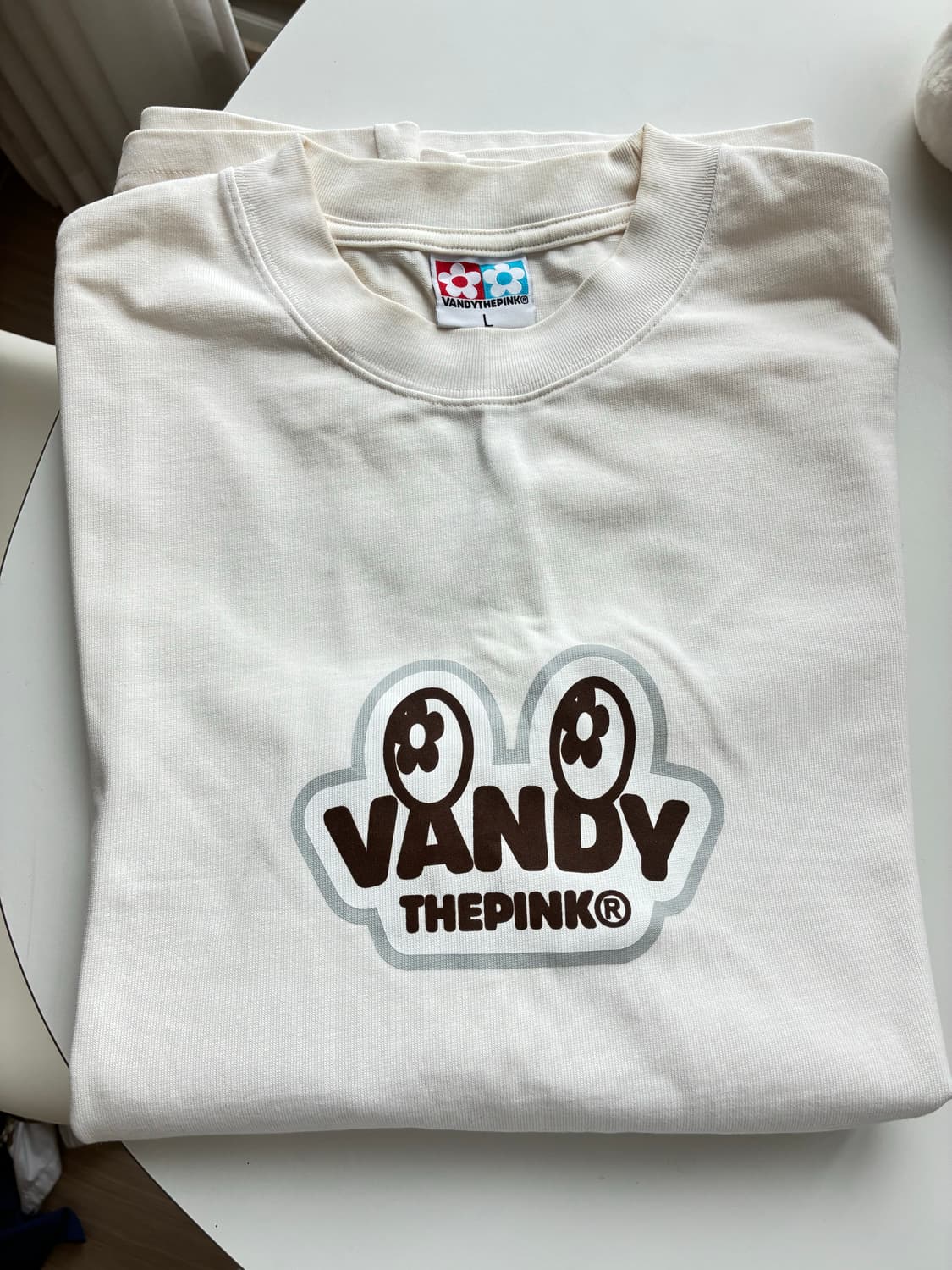 반디 더 핑크 버거샵 콜라 티셔츠 화이트L 상품이미지1