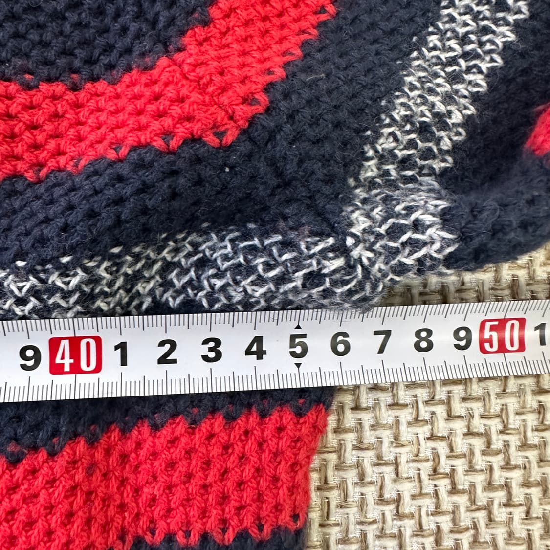 152 타미힐피거 스트라이프 니트  0330D 상품이미지5