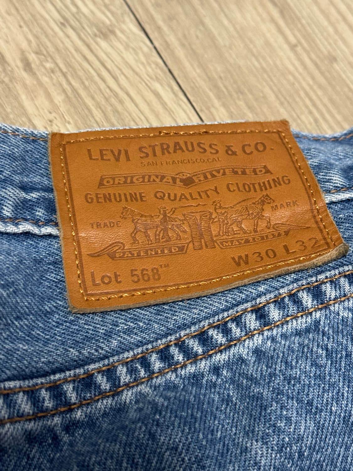 리바이스 / 568 스트레이트 오렌지탭 / 30x32 상품이미지4