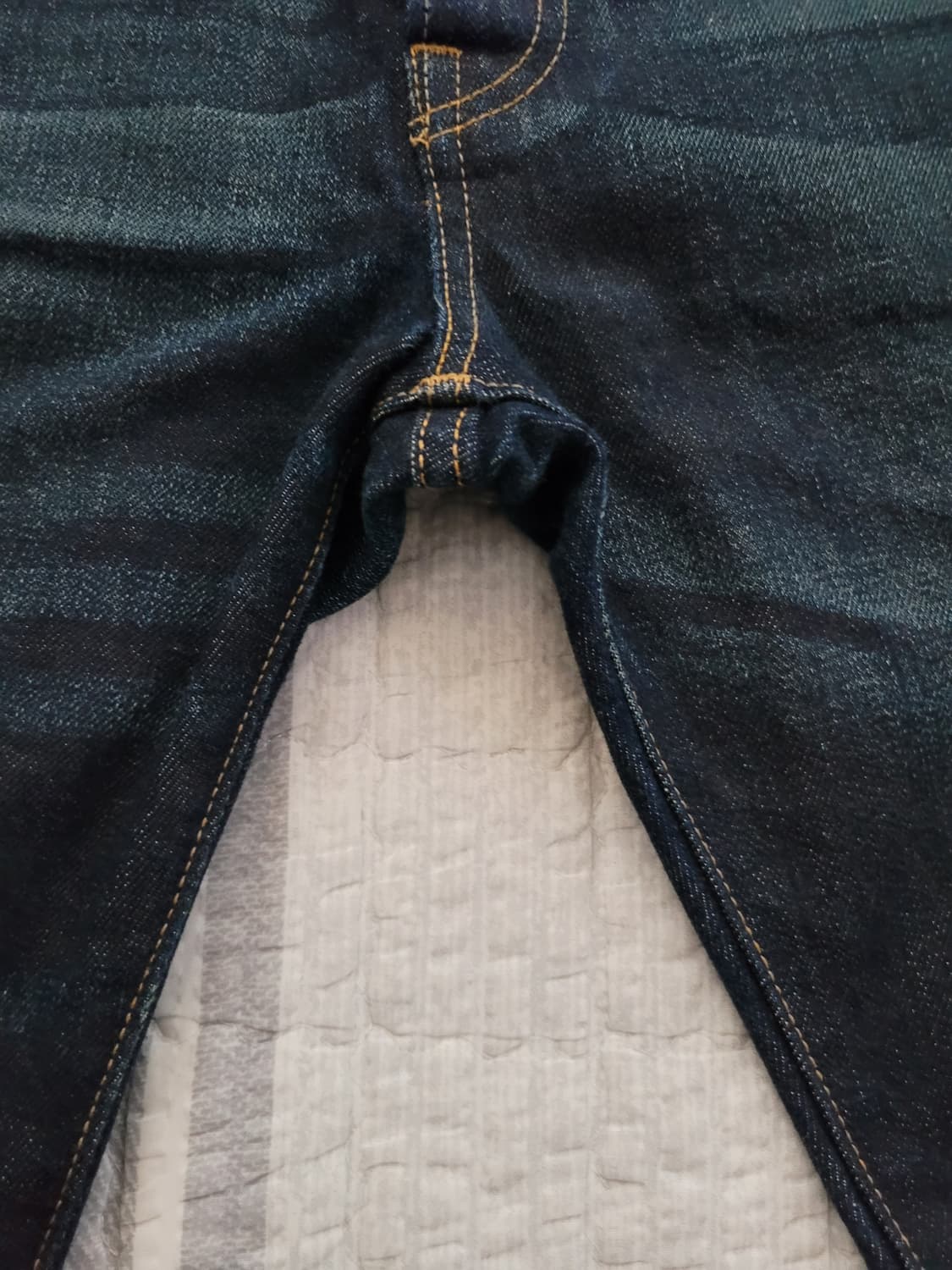 리바이스 08501. 레귤러스트레이트 다크블루워싱진 탭32 실31사이즈 상품이미지9