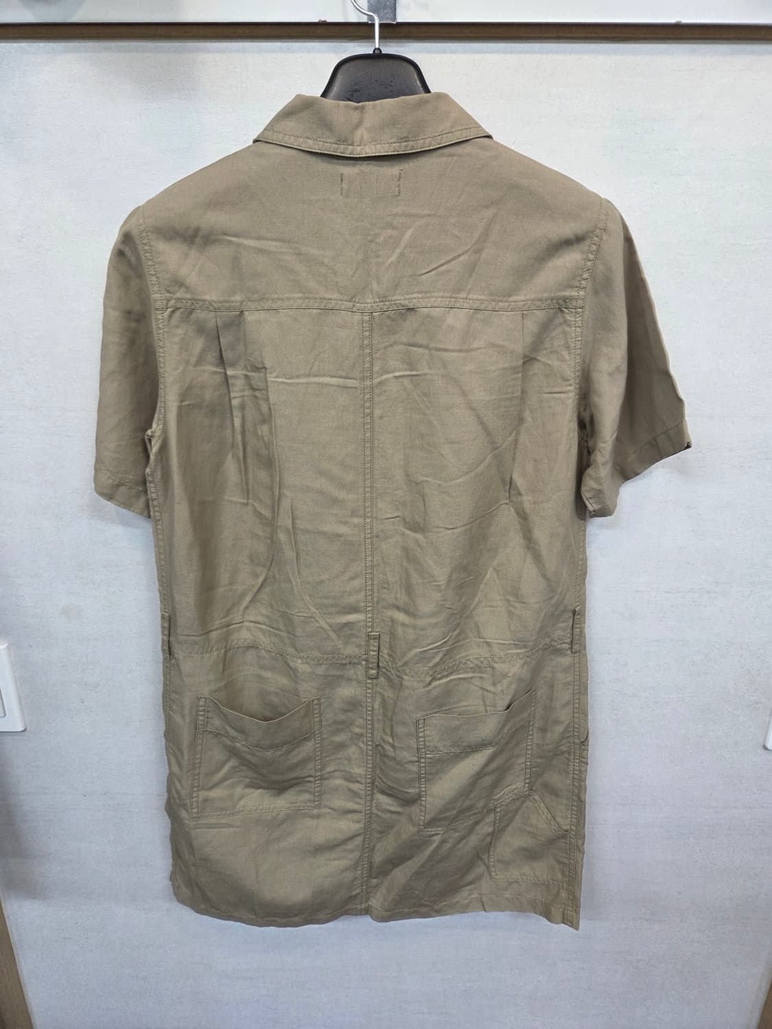 스튜디오 톰보이 린넨 원피스 셔츠반팔 프리  상품이미지2